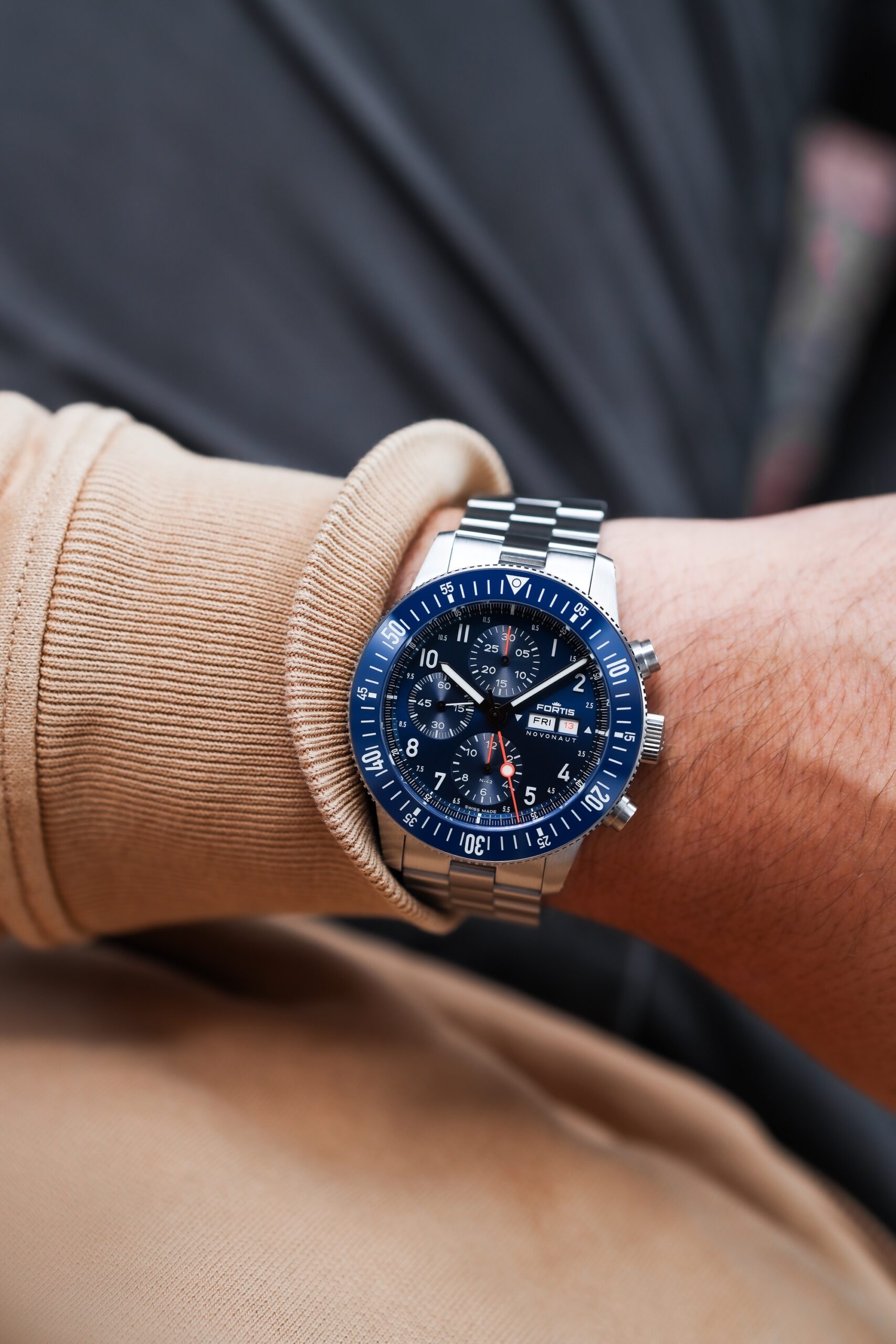 Fortis Novonaut N-42 Blue Edition