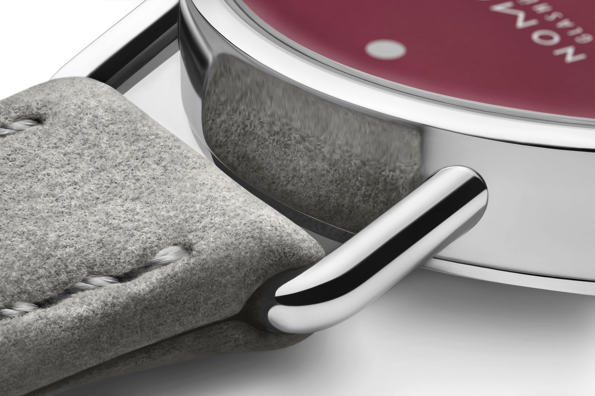 Nomos Glashütte Metro 33 Muted Red