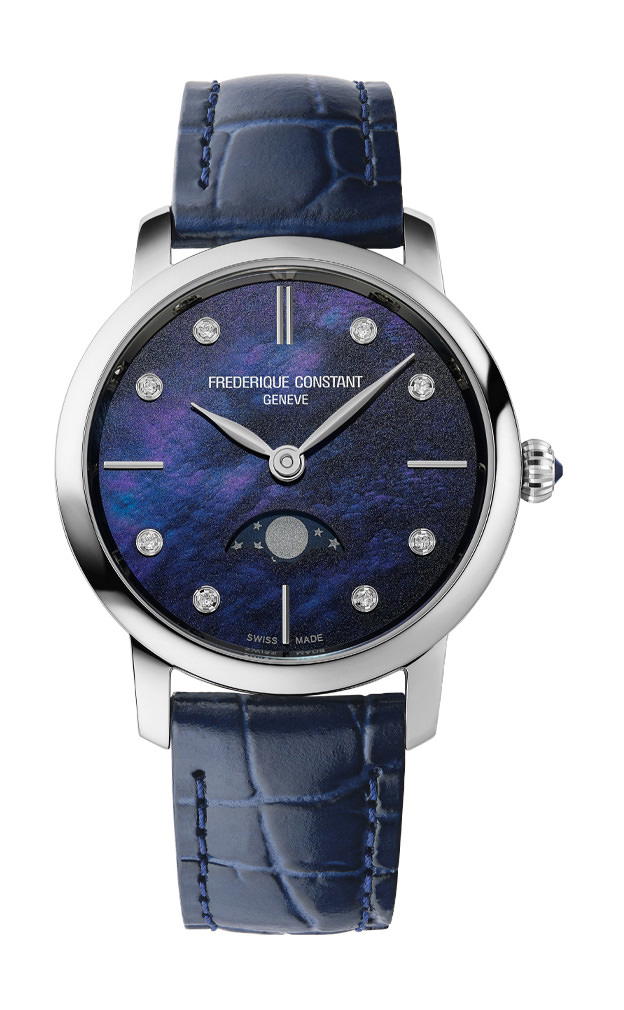 Frederique Constant Classic Slimline Ladies Moonphase