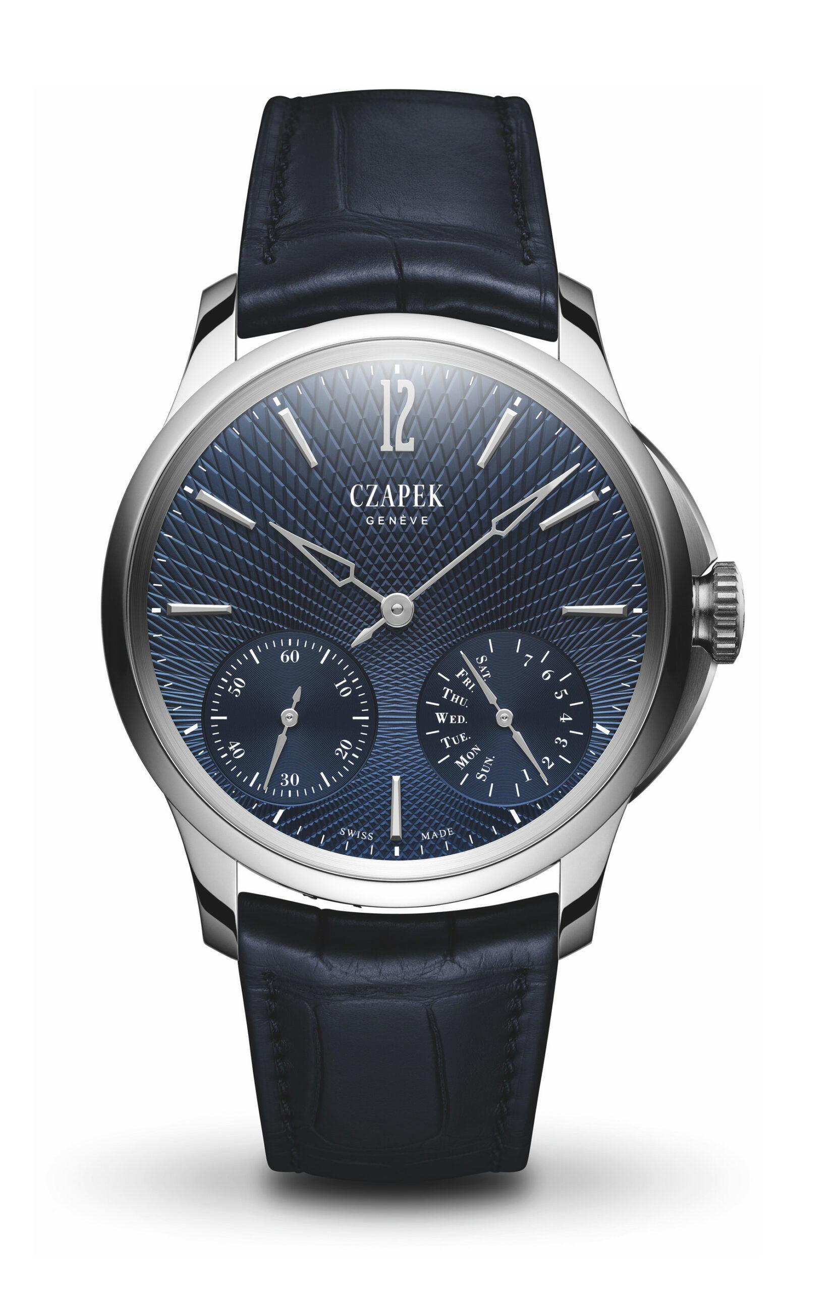 Czapek Quai des Bergues N°17 Double Soleil Aqua Blue