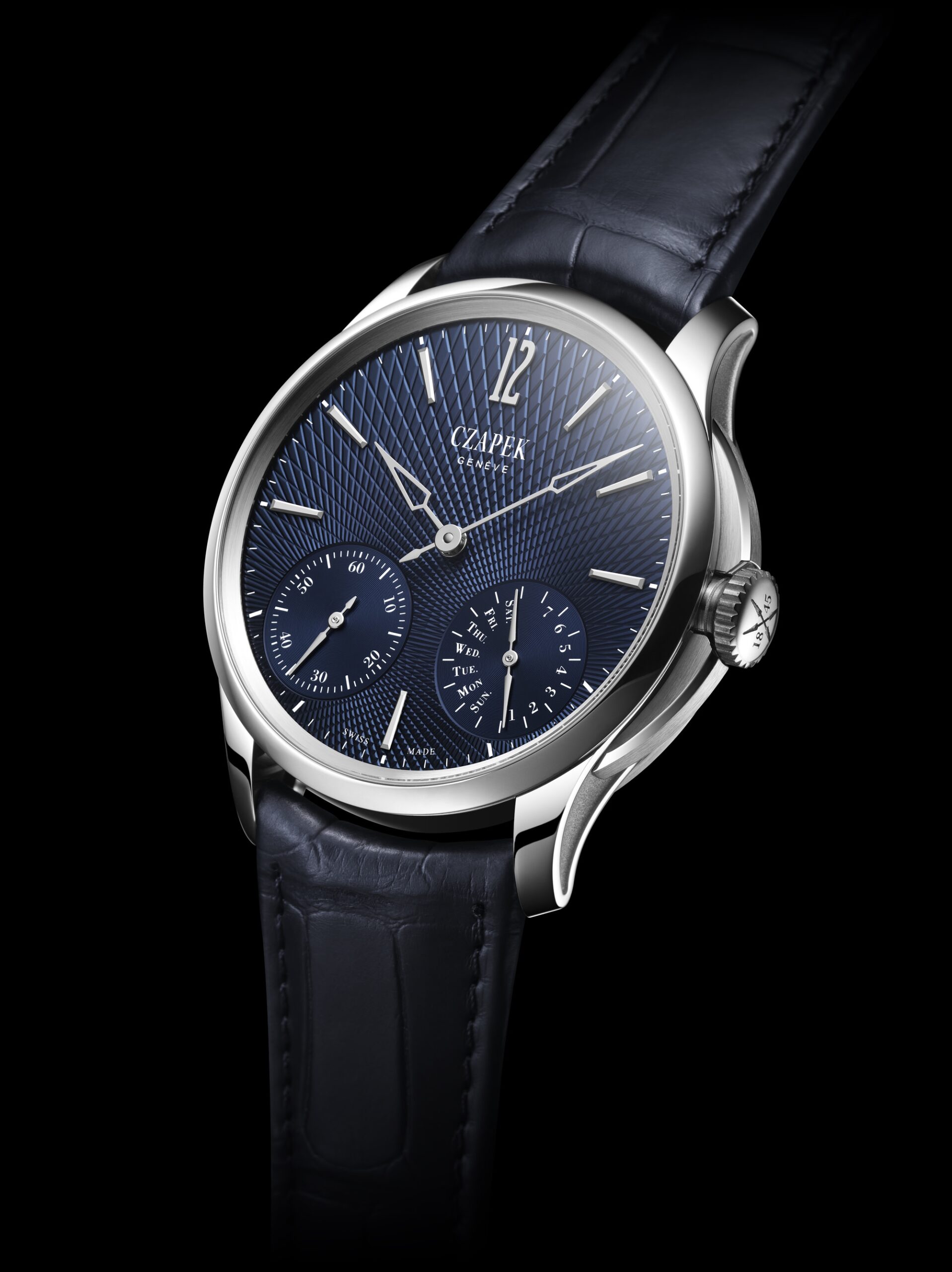 Czapek Quai des Bergues N°17 Double Soleil Aqua Blue