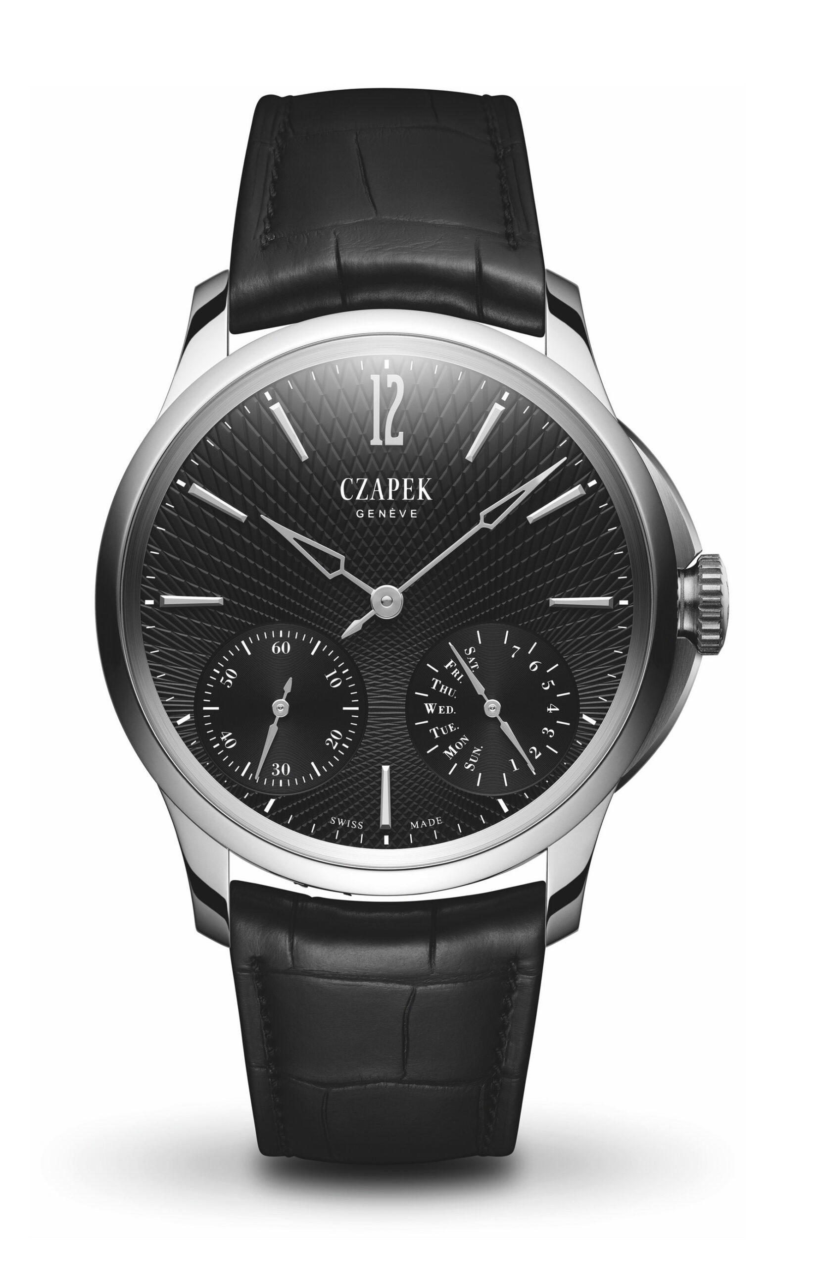 Czapek Quai des Bergues N°17 Double Soleil Tuxedo Black