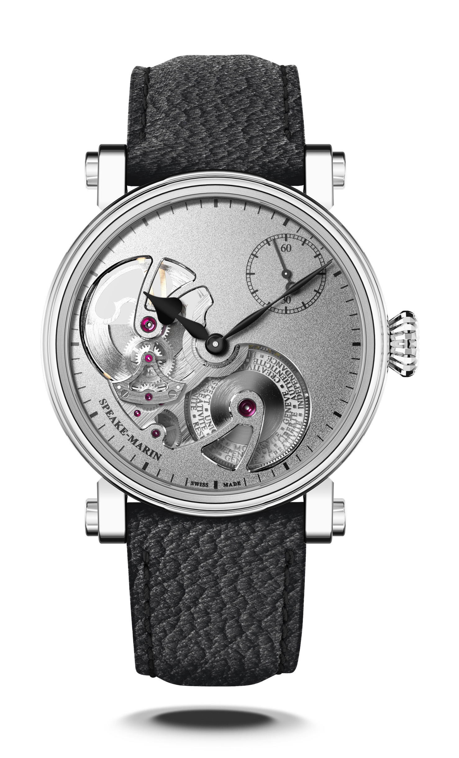 Speake-Marin Openworked Sandblasted Titanium