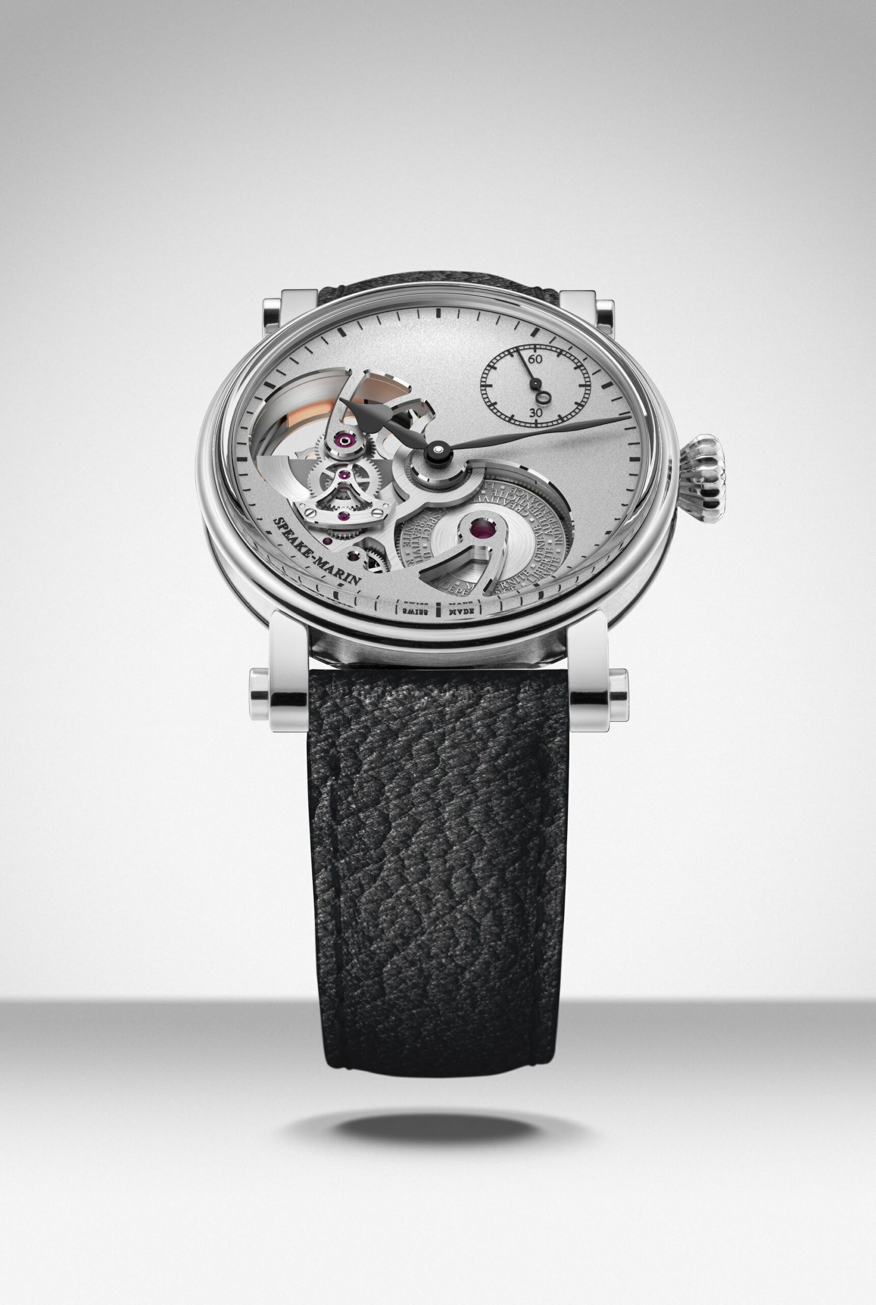 Speake-Marin One &amp; Two Openworked Sandblasted Titanium
