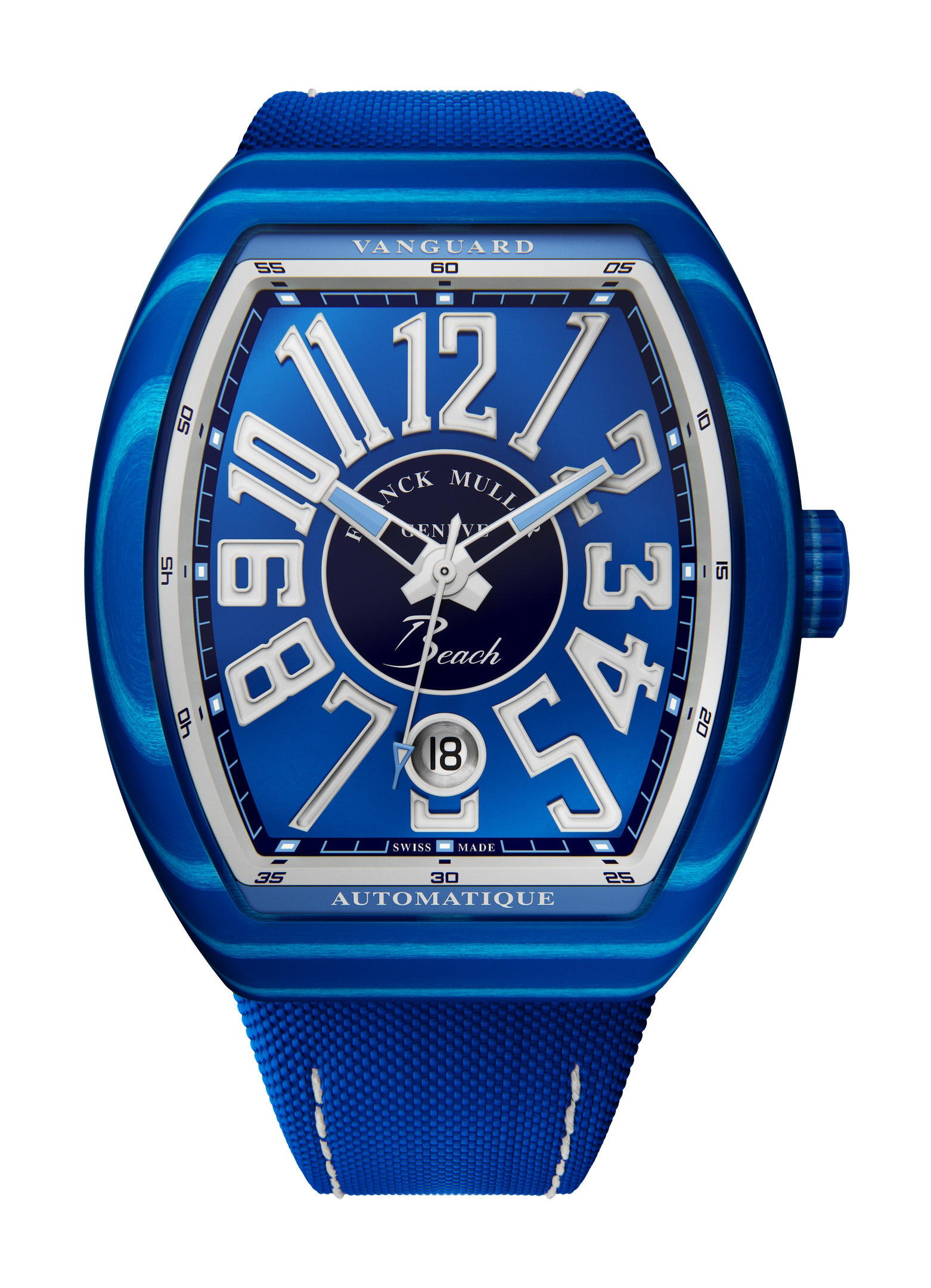 Franck Muller Vanguard Beach Ocean Blue