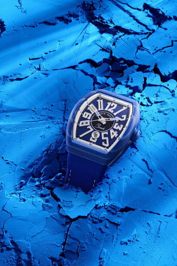 Franck Muller Vanguard Beach Ocean Blue