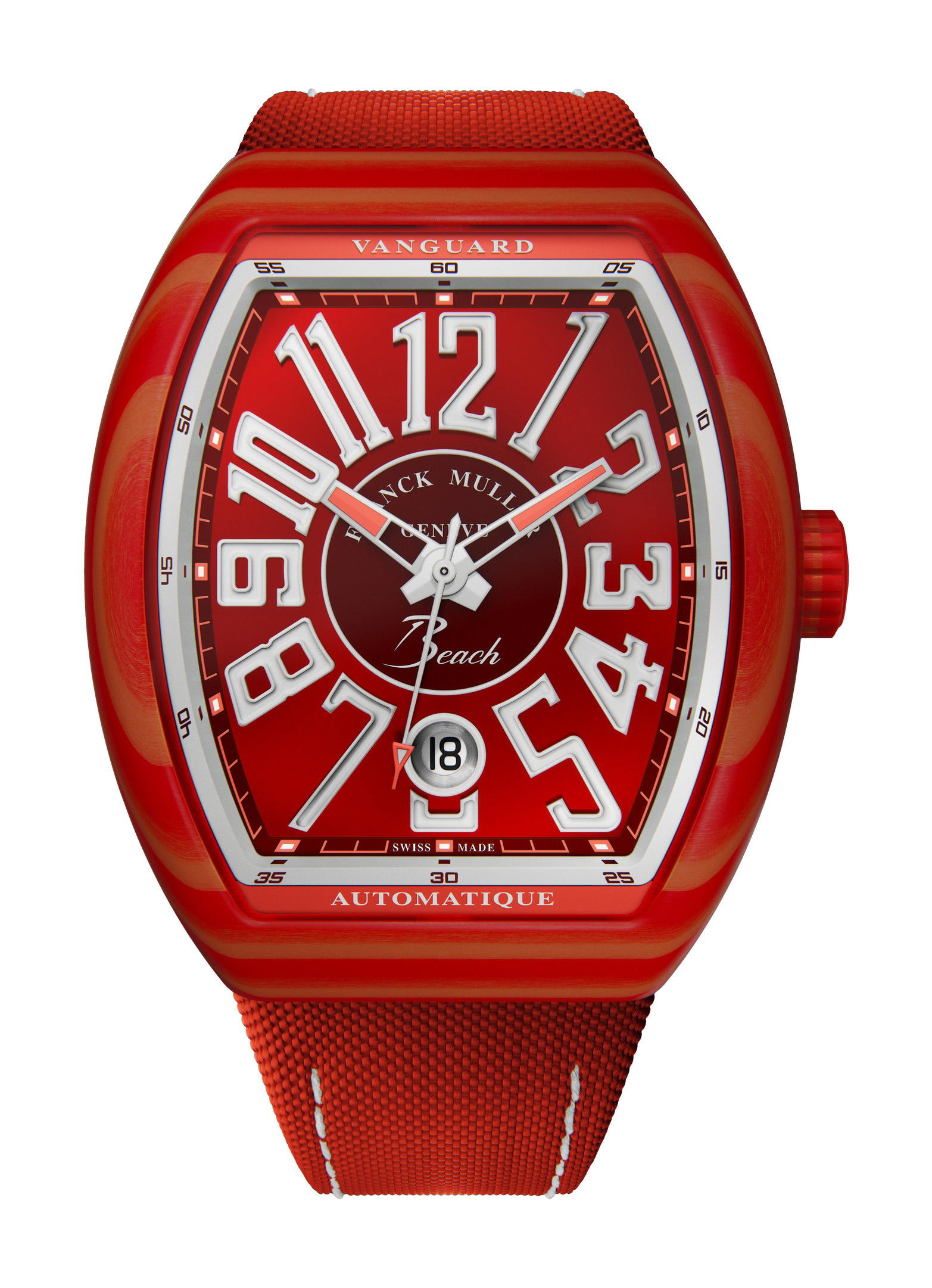 Franck Muller Vanguard Beach Fiery Red