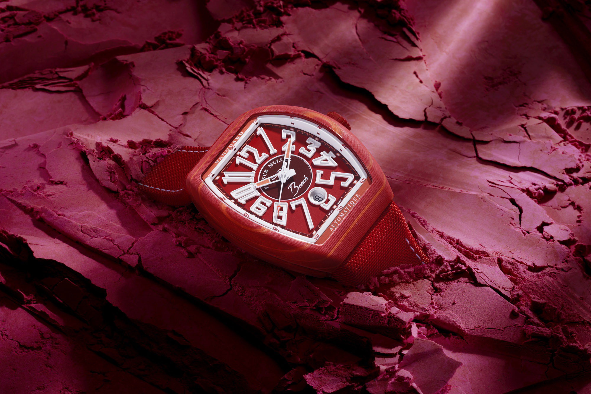 Franck Muller Vanguard Beach Fiery Red