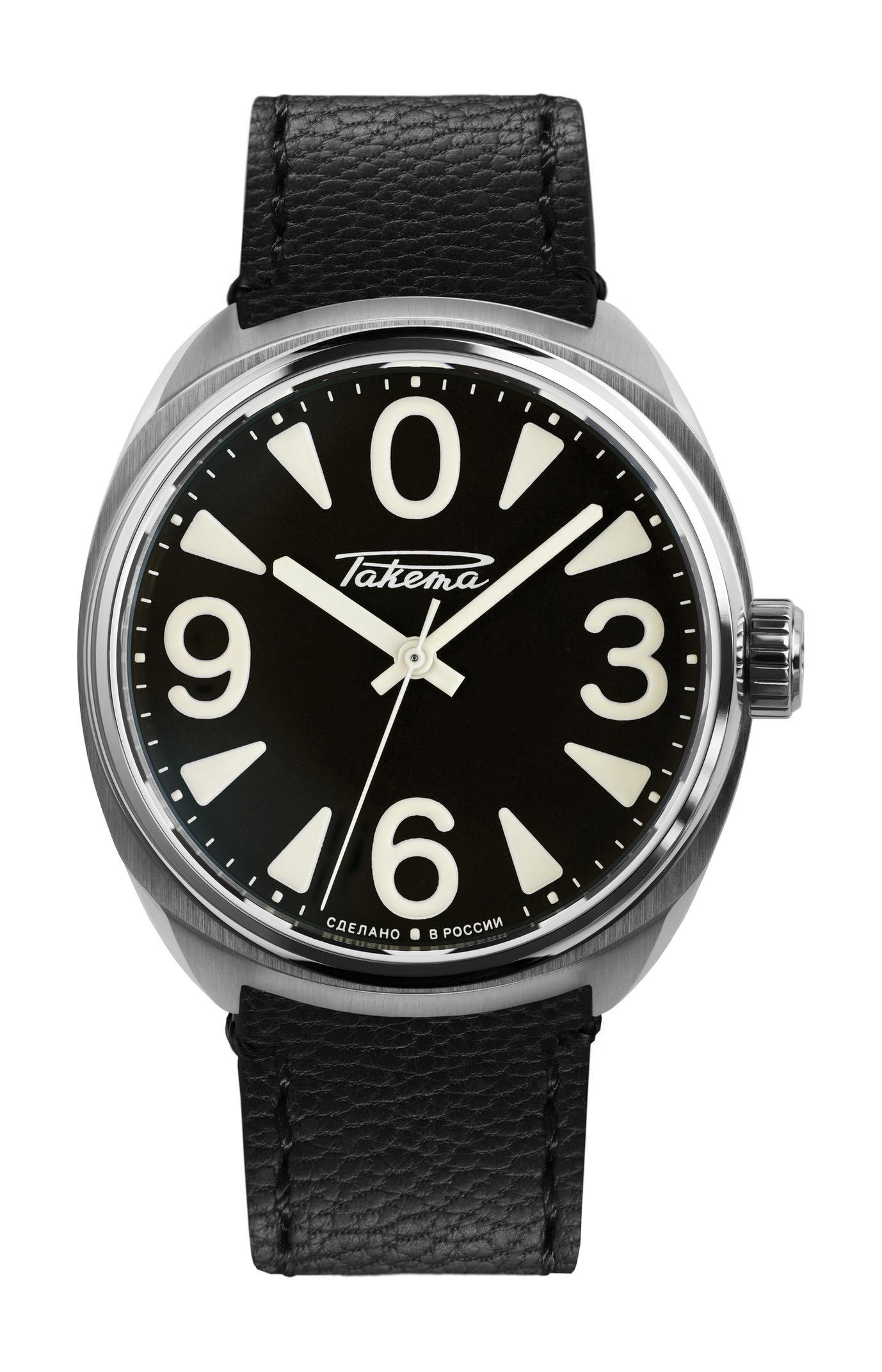 Raketa Classic "BIG ZERO" Black 0296