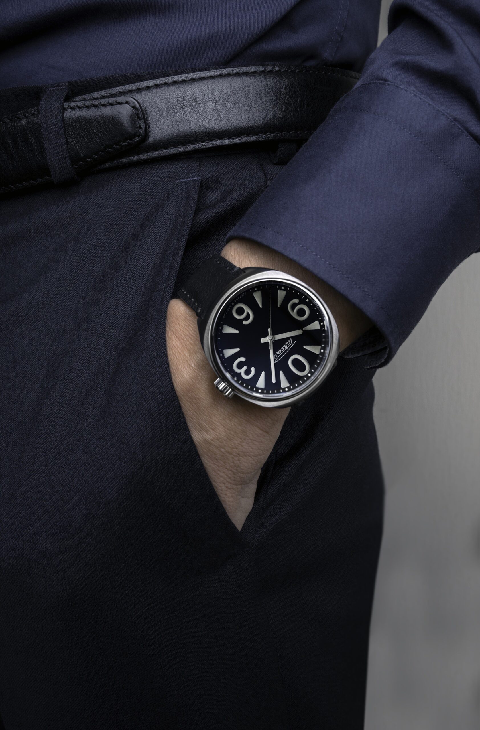 Raketa Classic "BIG ZERO" Black 0296