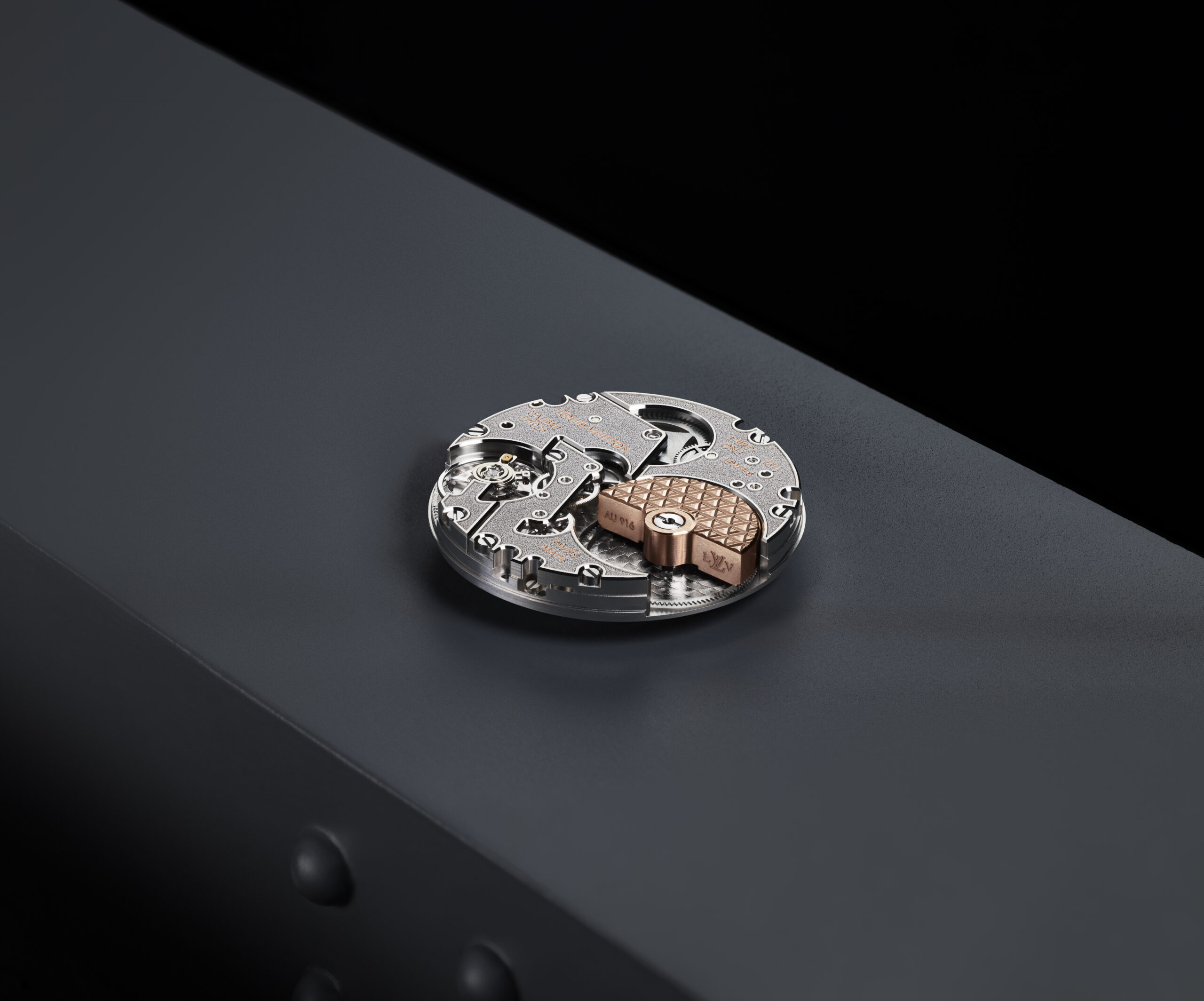 Louis Vuitton Tambour Steel &amp; Gold