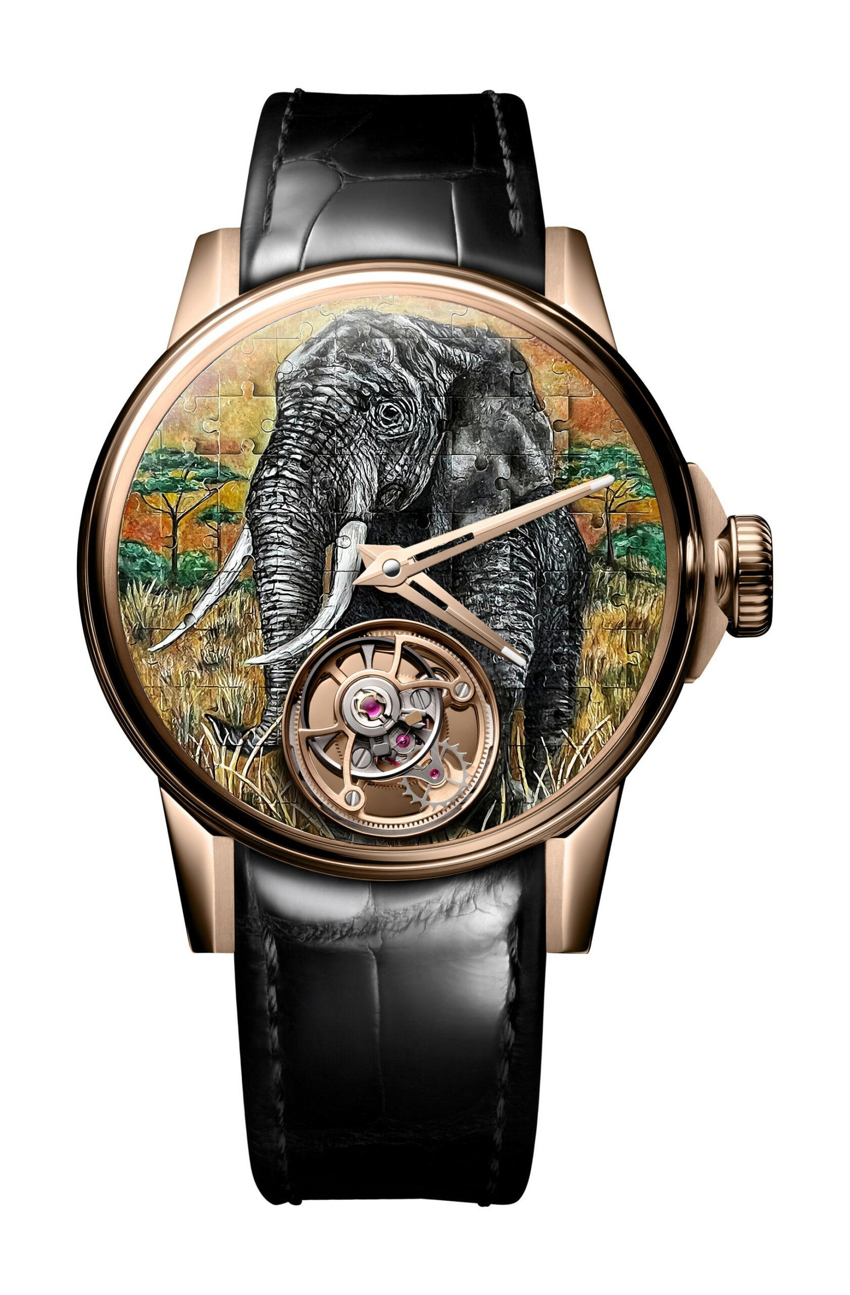 Louis Moinet Tourbillon Puzzle Elephant