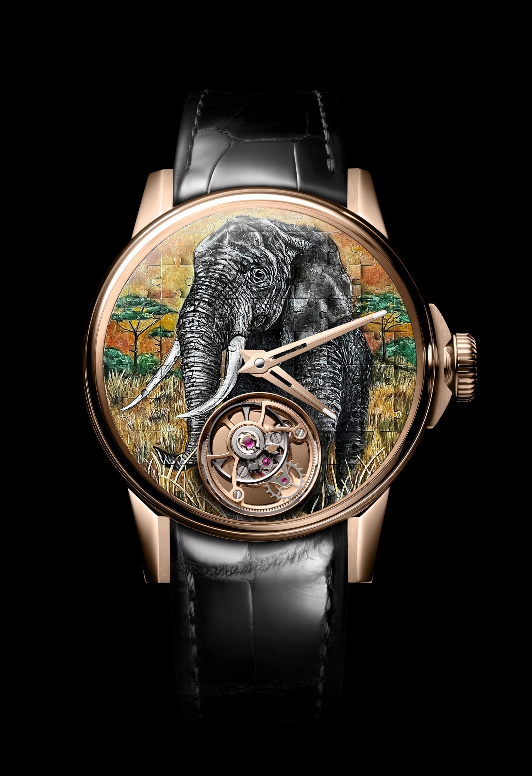 Louis Moinet Savanna Tourbillon Elephant