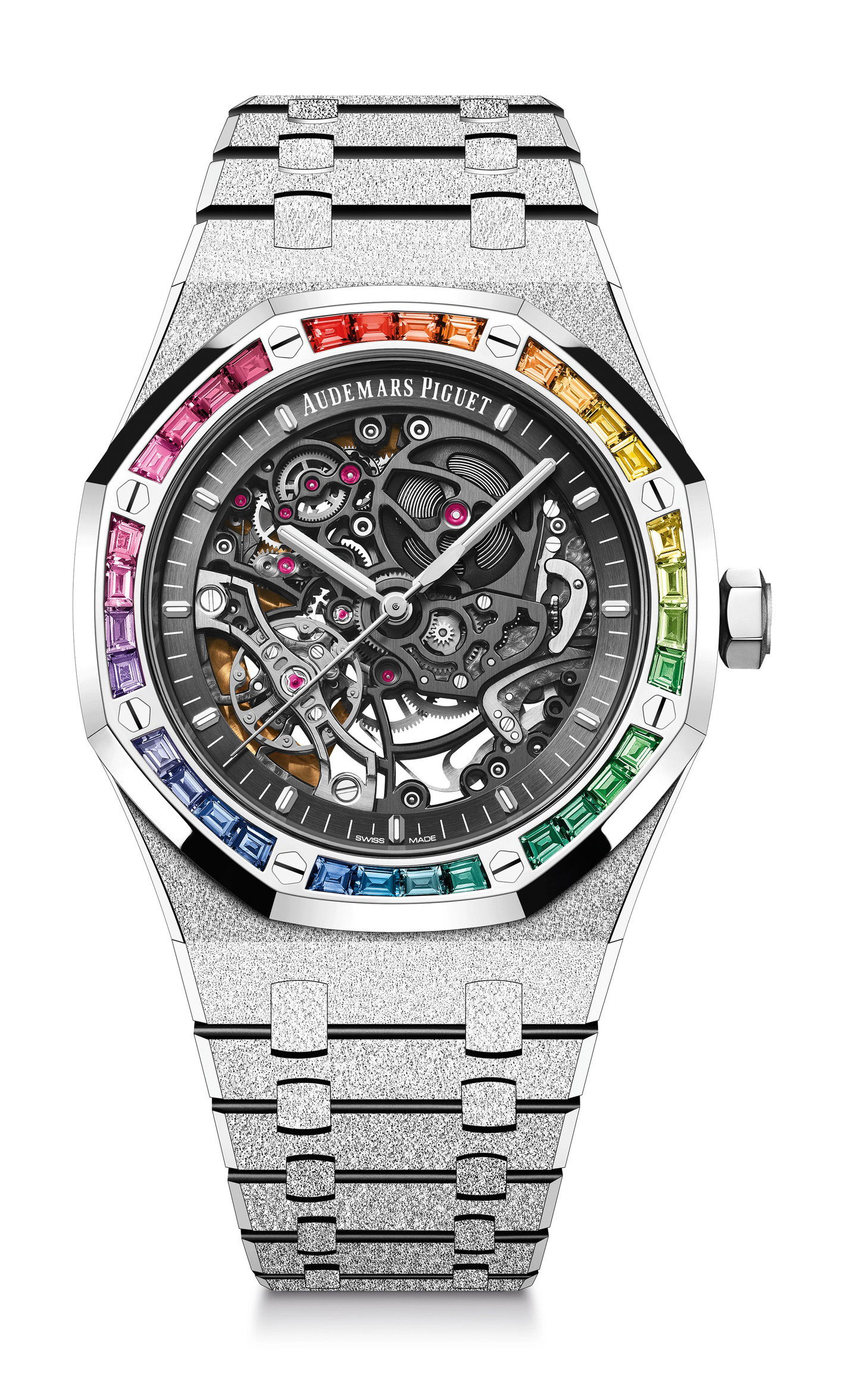 Audemars Piguet Royal Oak Frosted Gold Double Balance Wheel Openworked