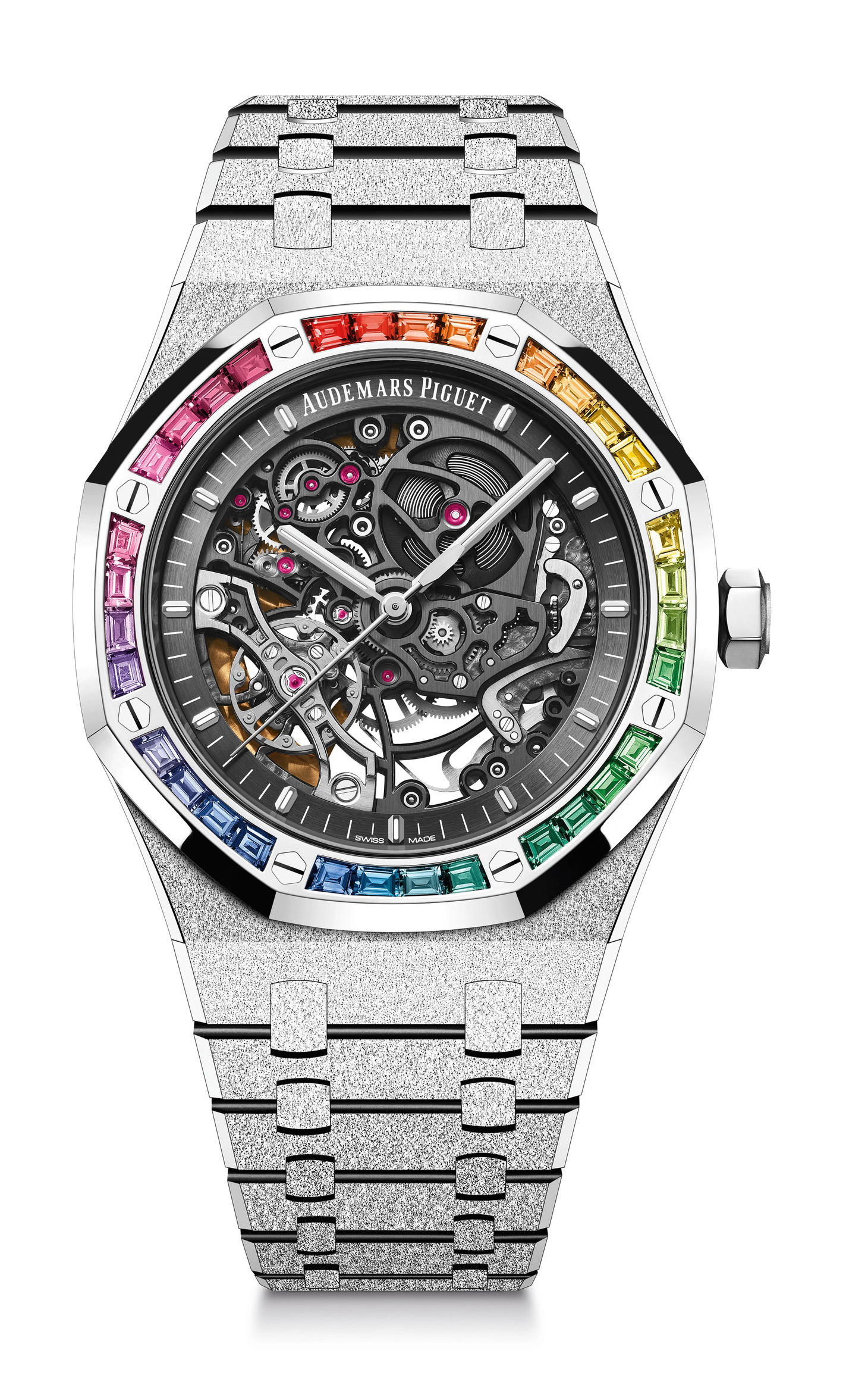 Audemars Piguet Royal Oak Frosted Gold Double Balance Wheel Openworked