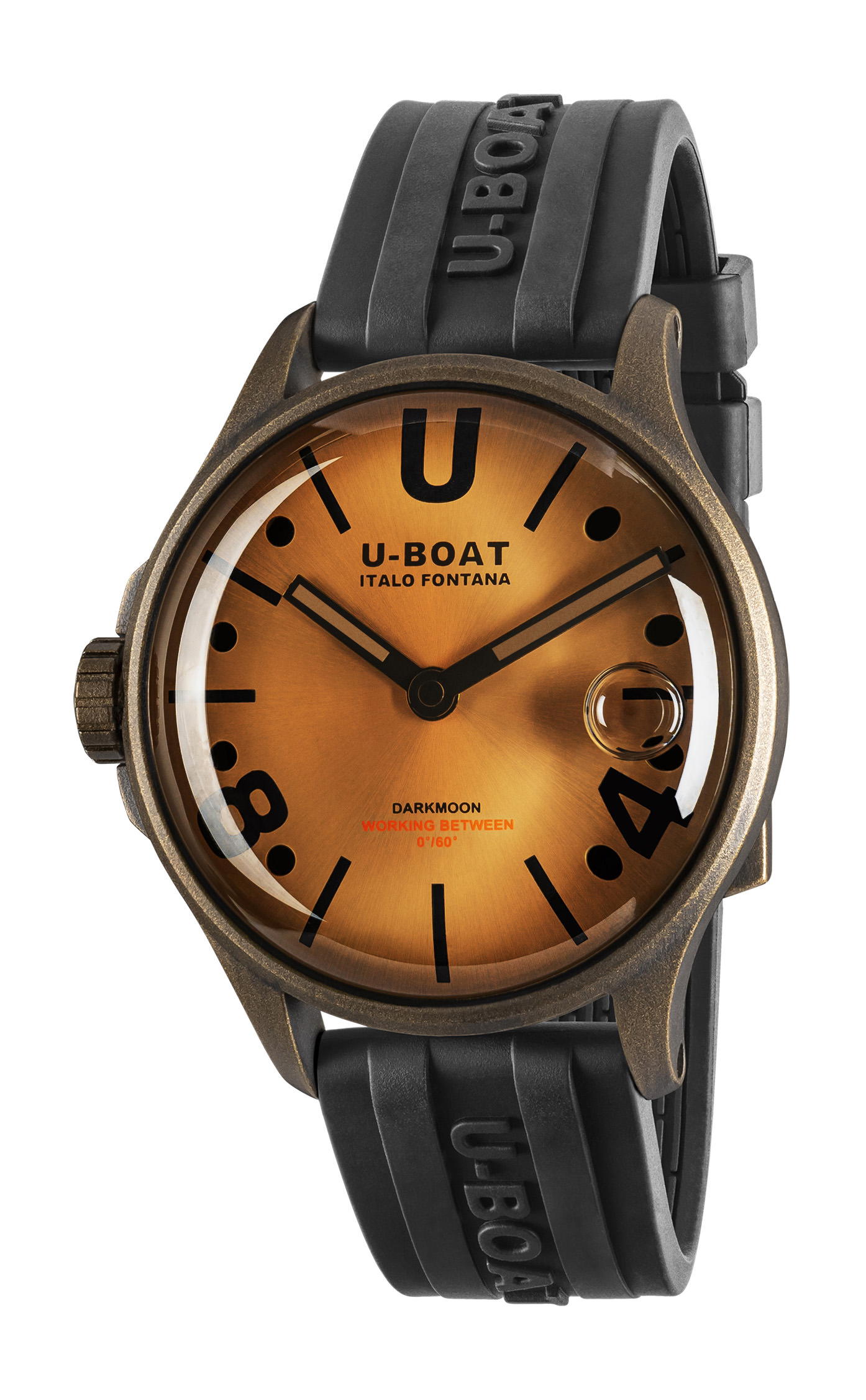 U-Boat Darkmoon 44 BR Black Vintage