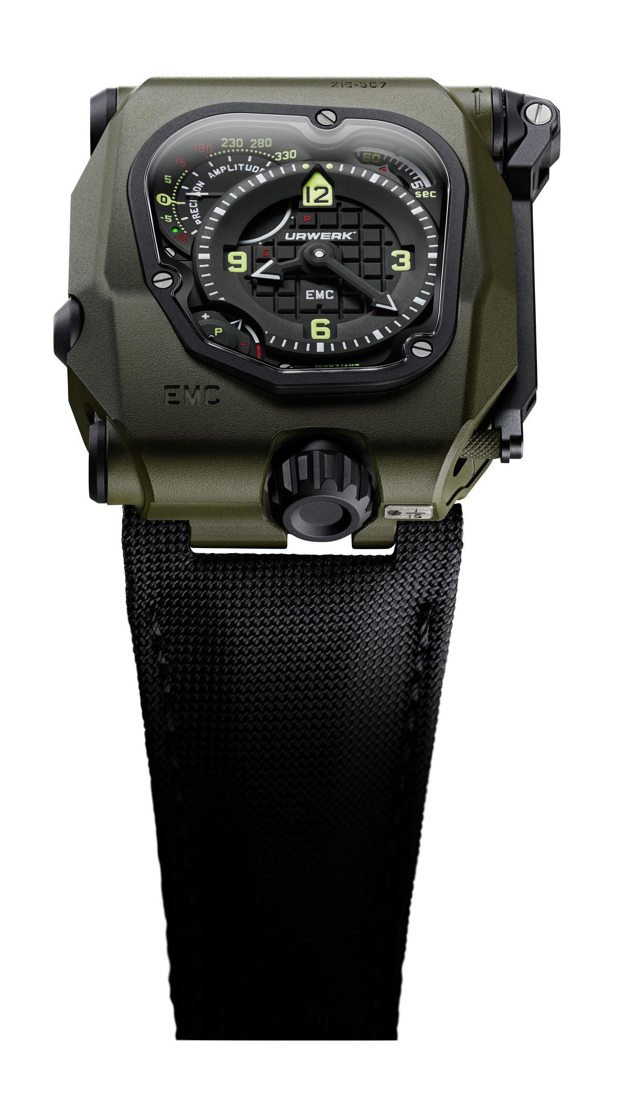 Urwerk EMC Time Hunter Ceramic Green