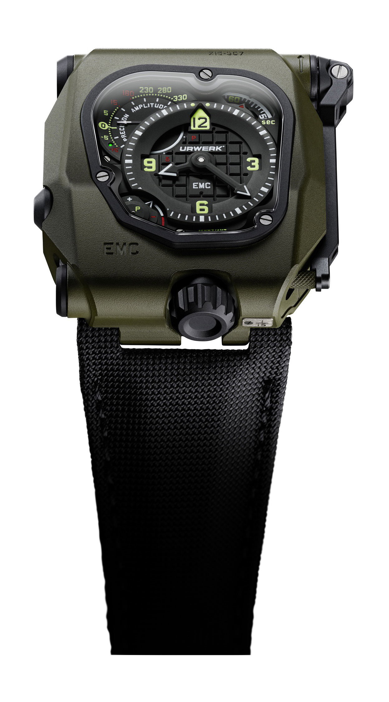 EMC Time Hunter Ceramic Green