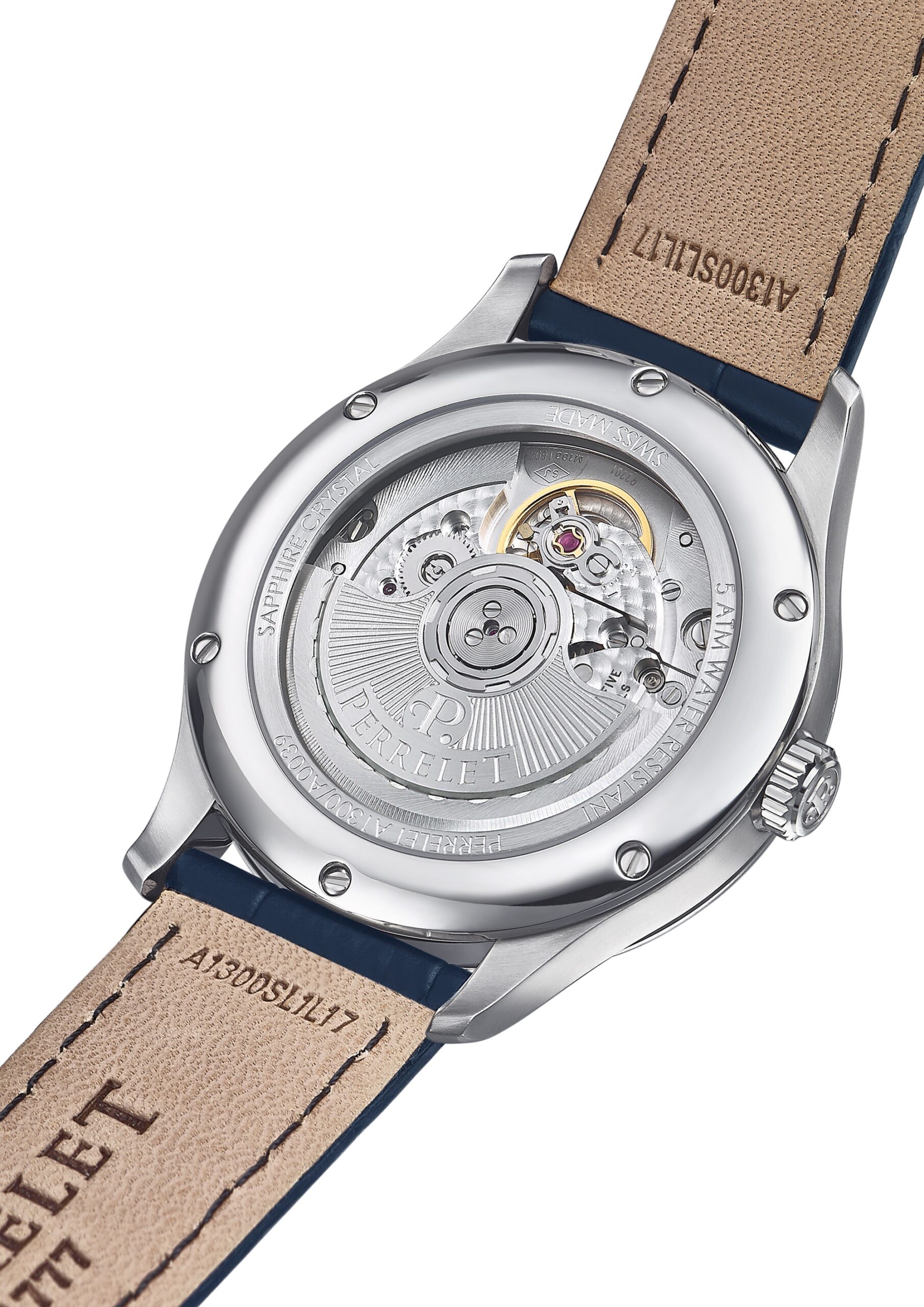 Perrelet Weekend 3-Hands Ice Blue