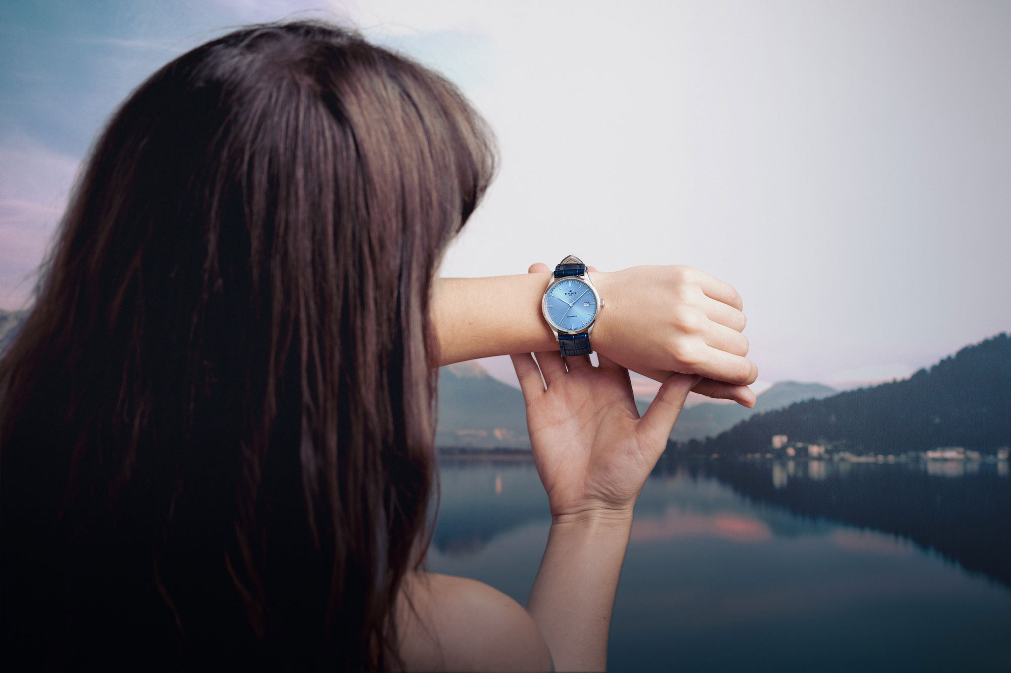 Perrelet Weekend 3-Hands Ice Blue