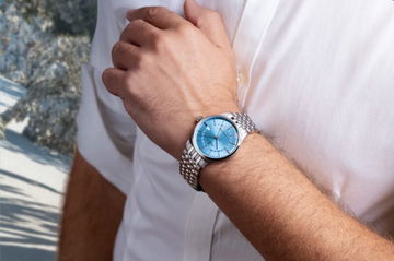 Perrelet Weekend GMT Ice Blue