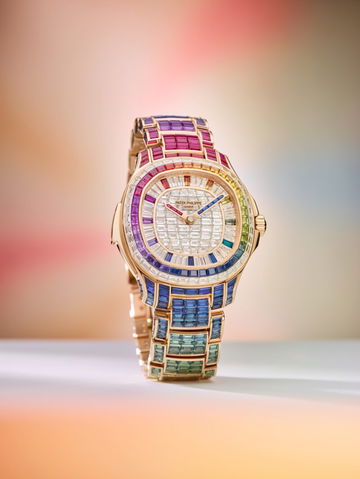 Patek Philippe Aquanaut Luce Rainbow Minute Repeater Haute Joaillerie