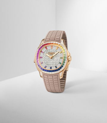 Patek Philippe Aquanaut Luce Rainbow Minute Repeater Haute Joaillerie