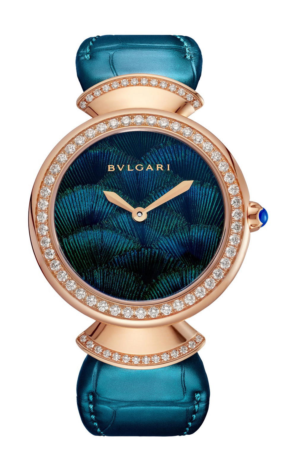 Bvlgari Divas' Dream Peacock Feather Marquetry
