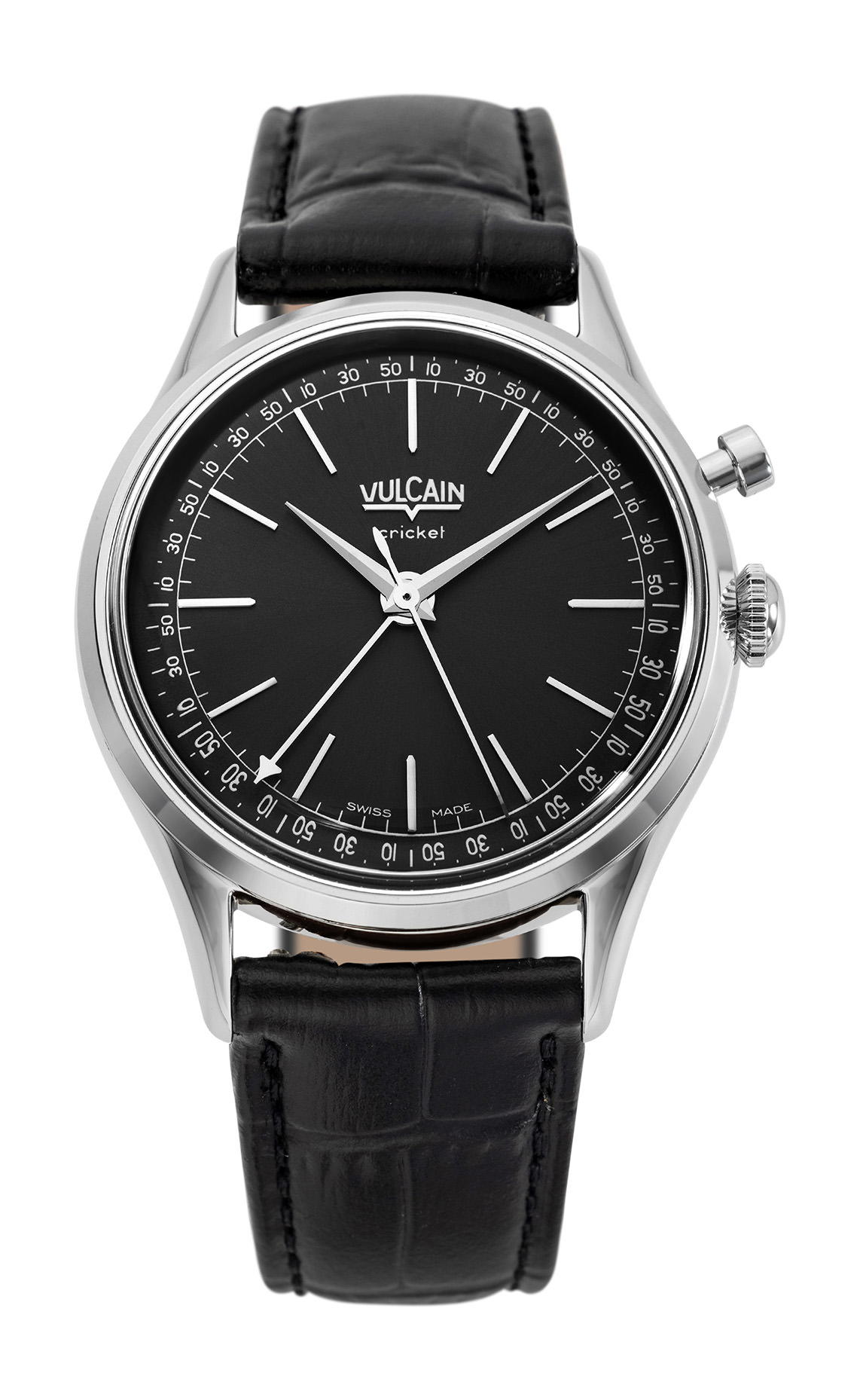 Vulcain Cricket President 36 Black