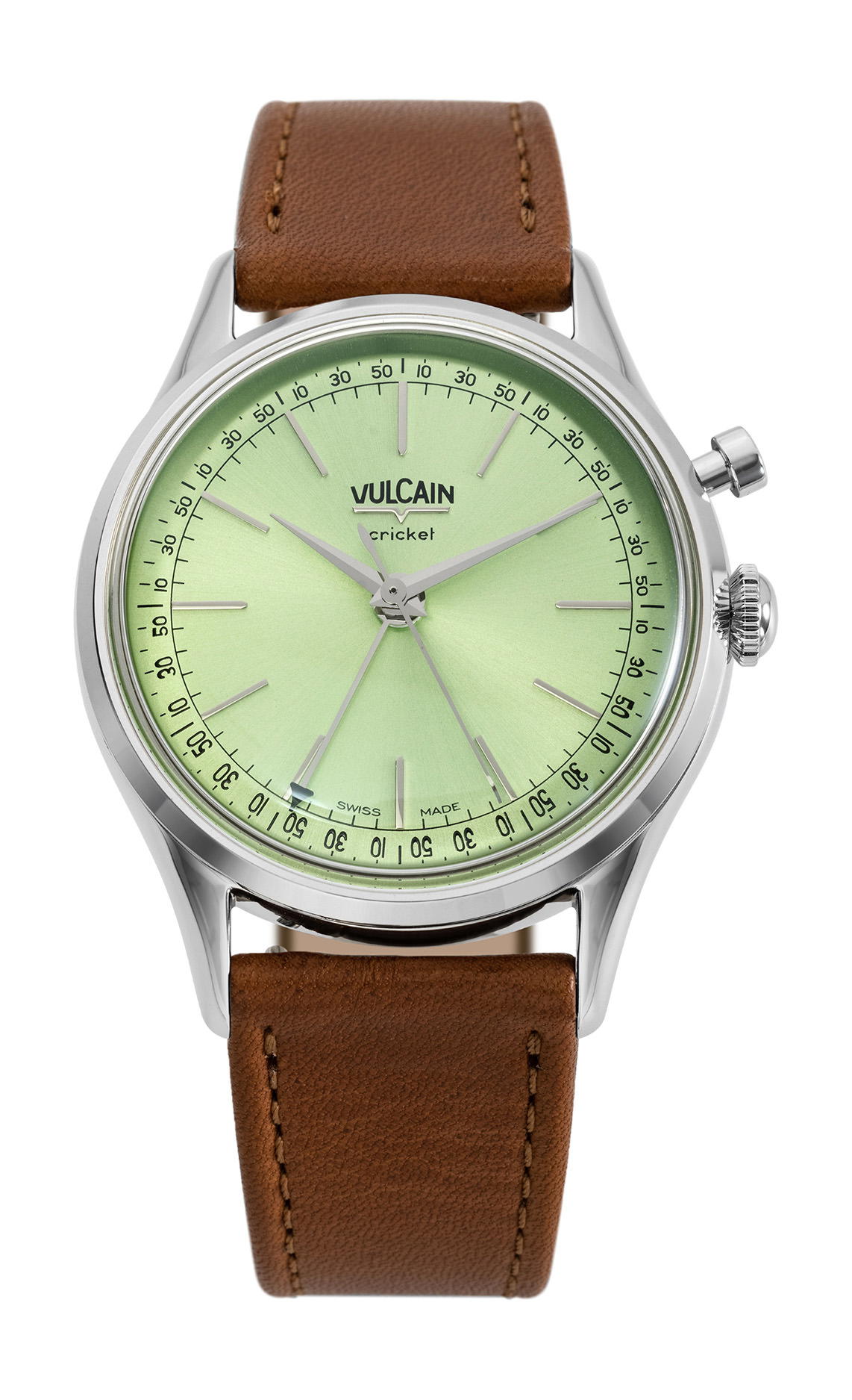 Vulcain Cricket President 39 Pistachio Green