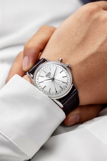 Vulcain Cricket President 36 Silver