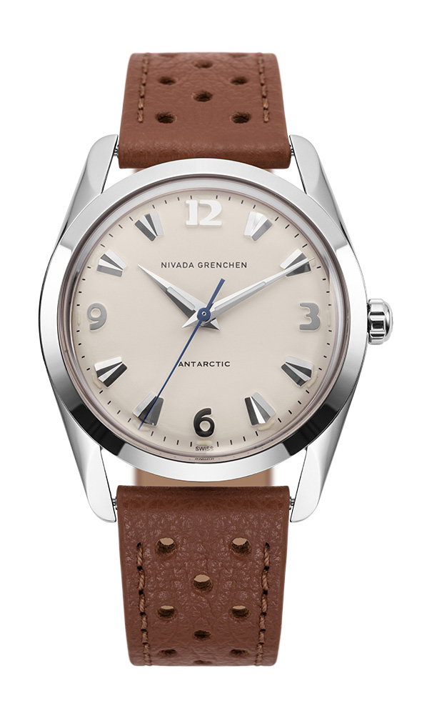 Nivada Grenchen Antarctic 35 Eggshell Beige – 35001M41