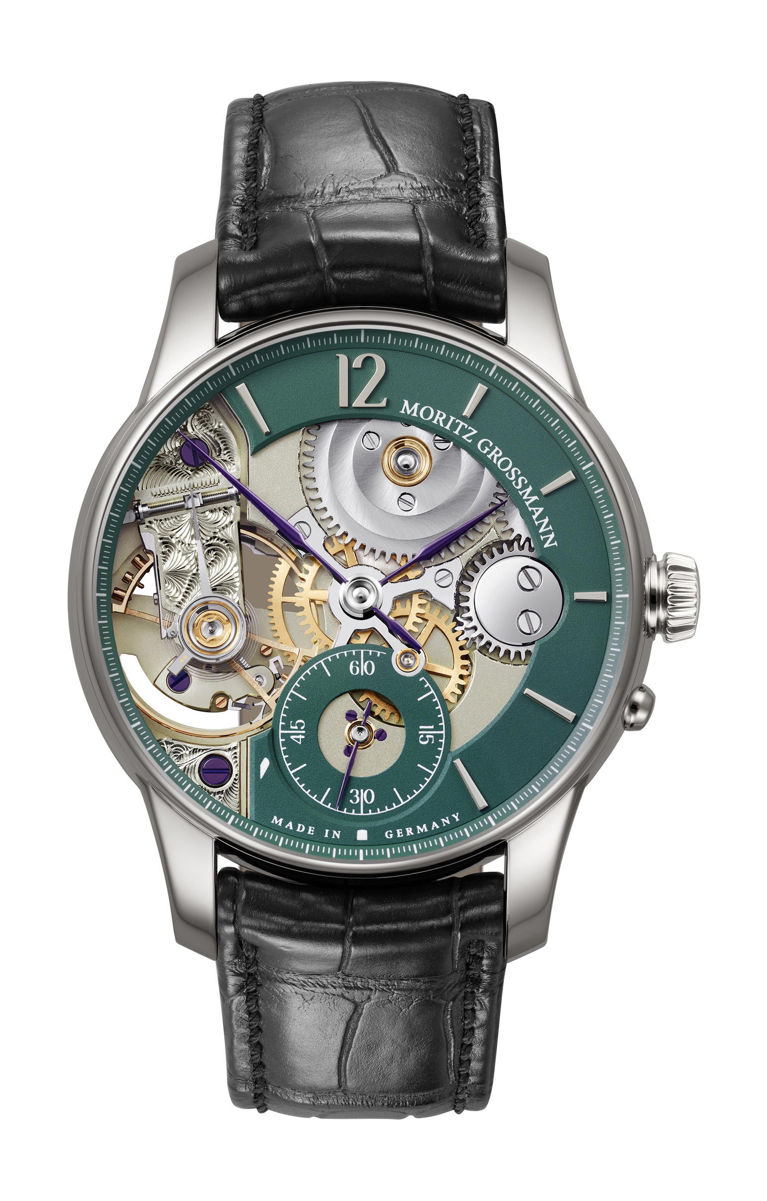 Moritz Grossmann Backpage Platinum Green