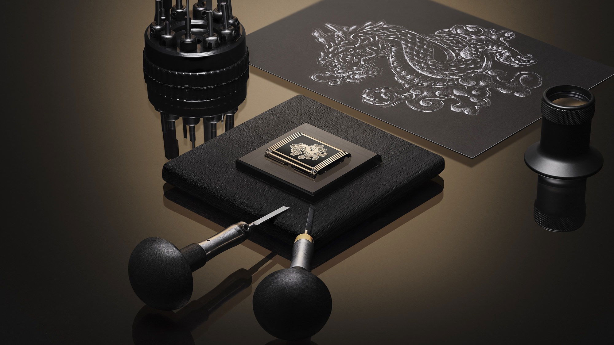 Jaeger-LeCoultre Reverso Tribute Enamel "Dragon"