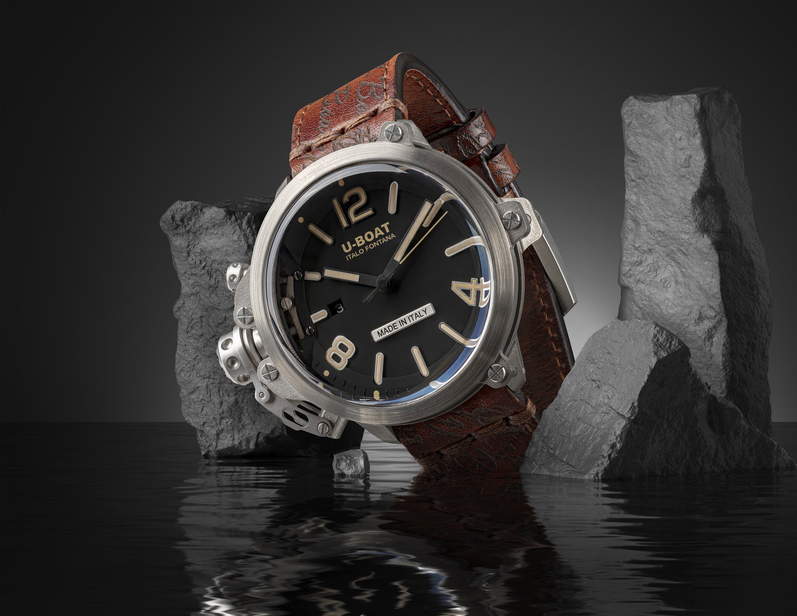 U-Boat Capsule 50 SS BK BE