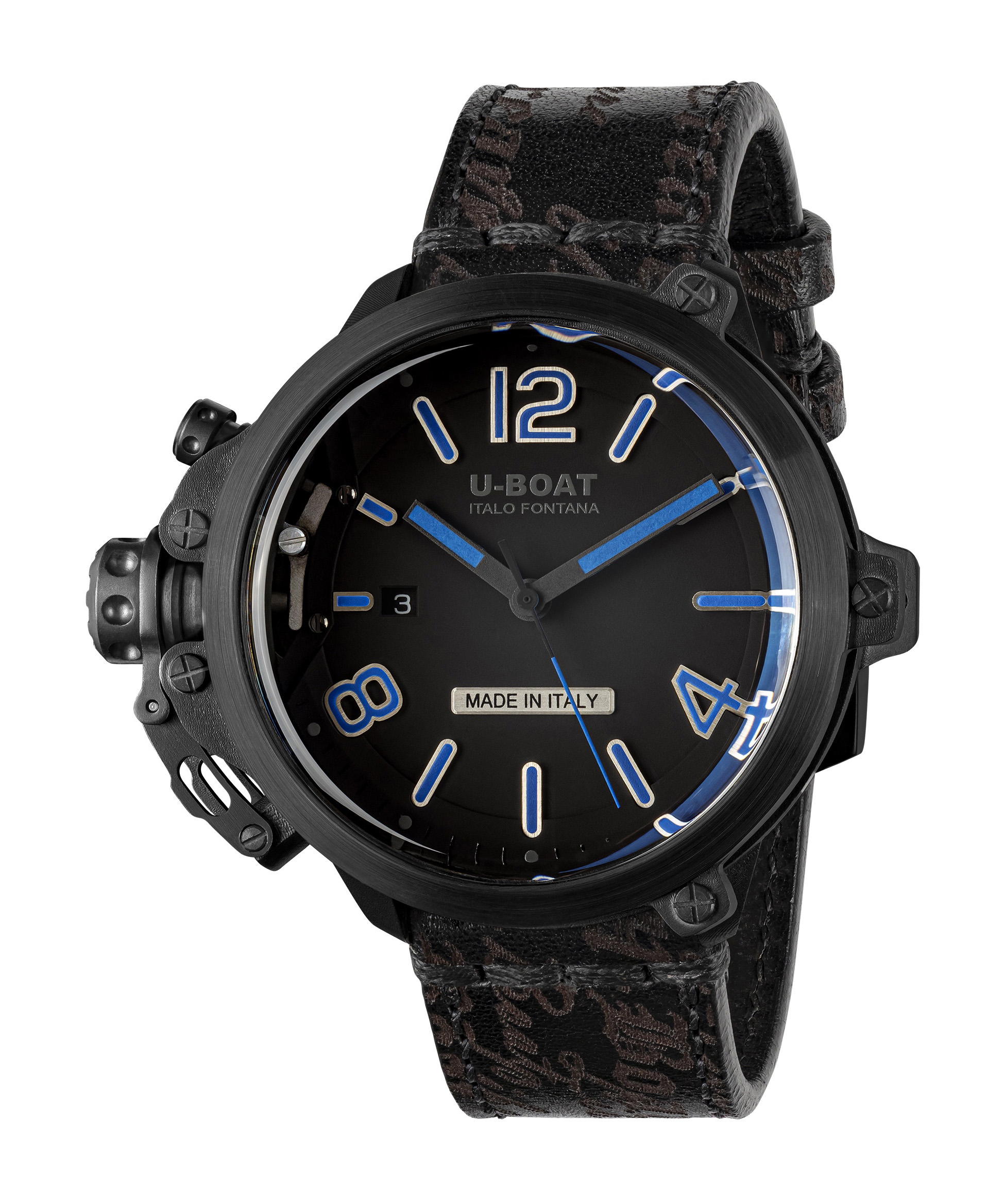 U-Boat Capsule 50 PVD BK BL