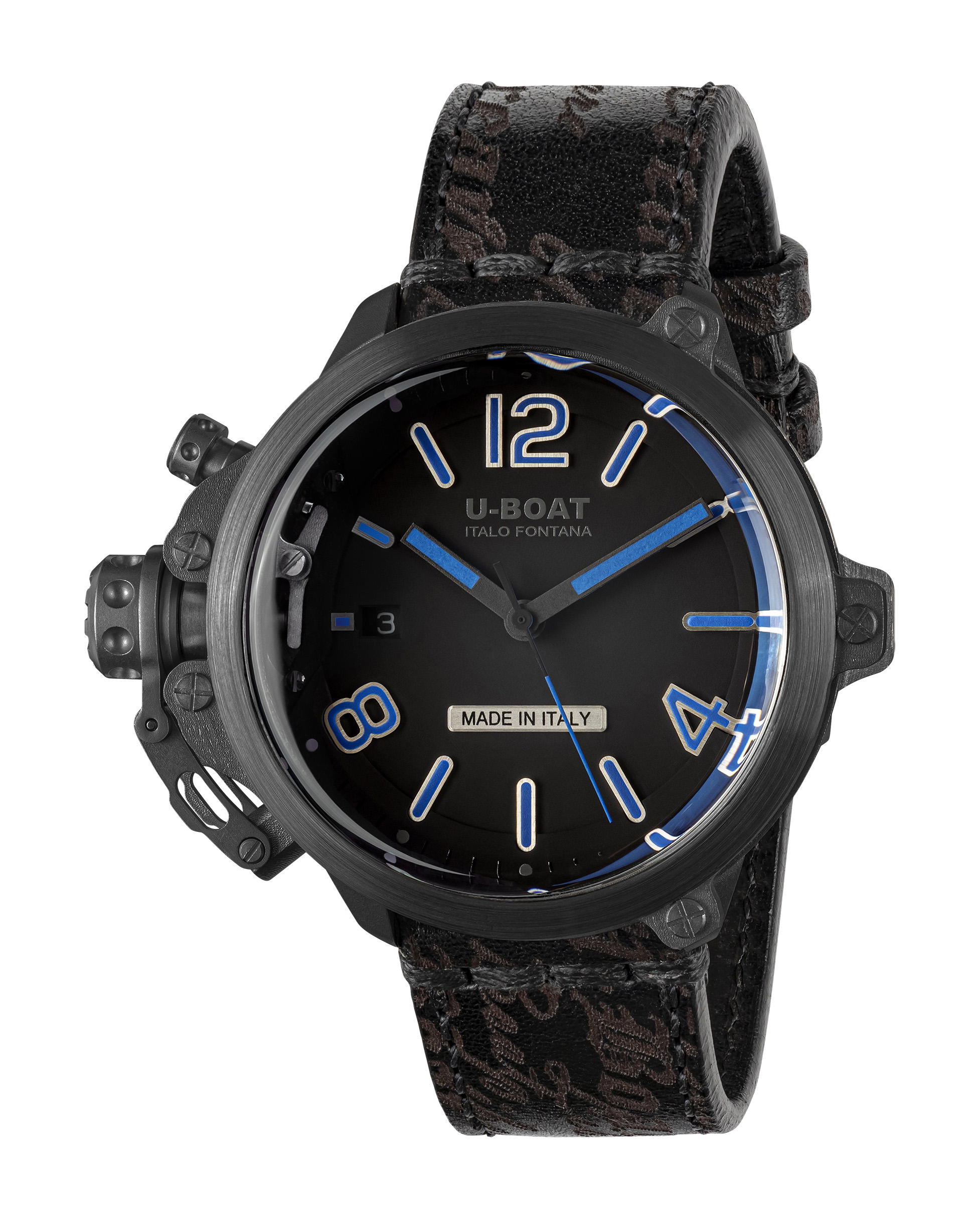 U-Boat Capsule 45 PVD BK BL