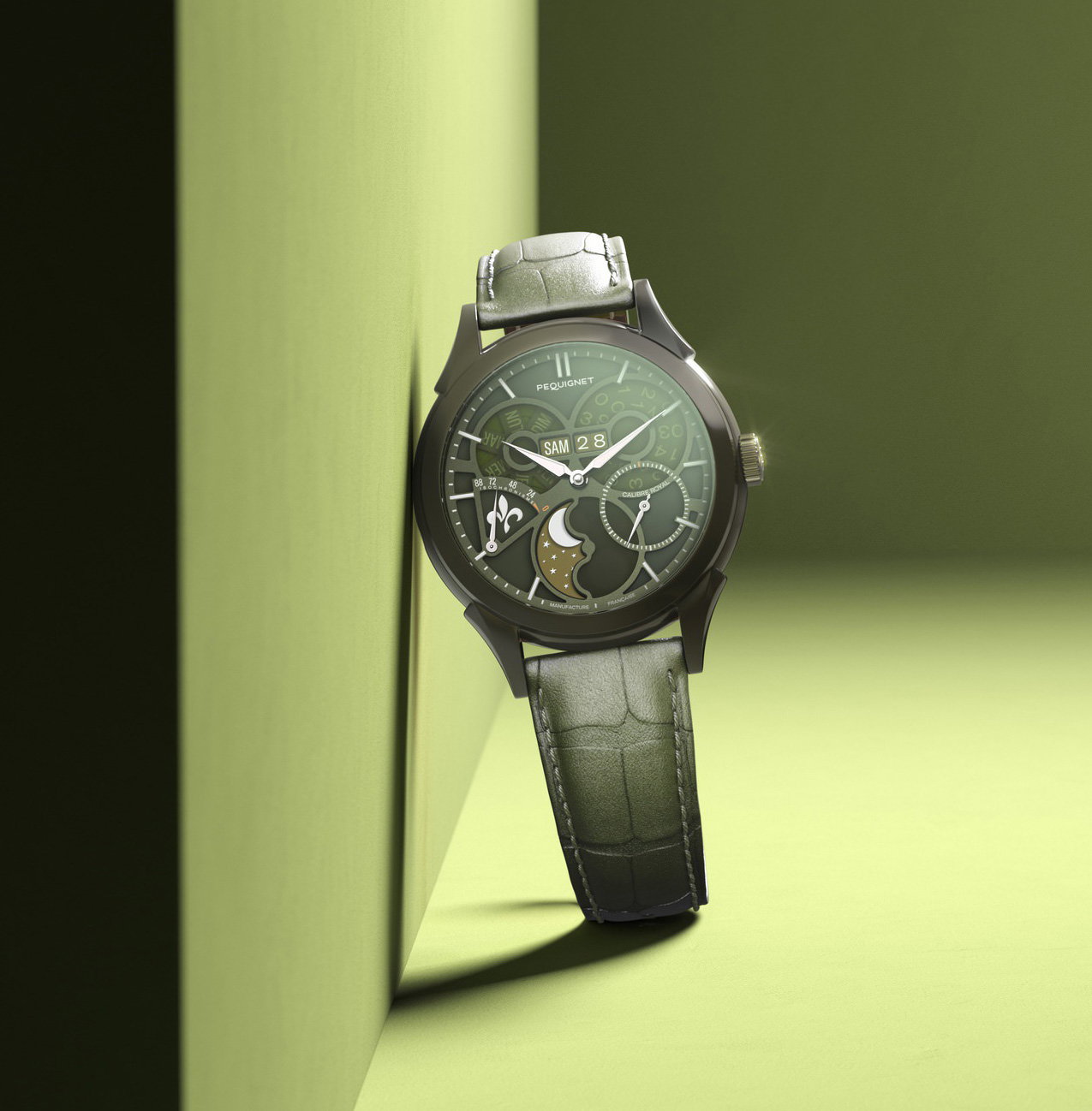Pequignet Royale Saphir Jade Green Limited Edition