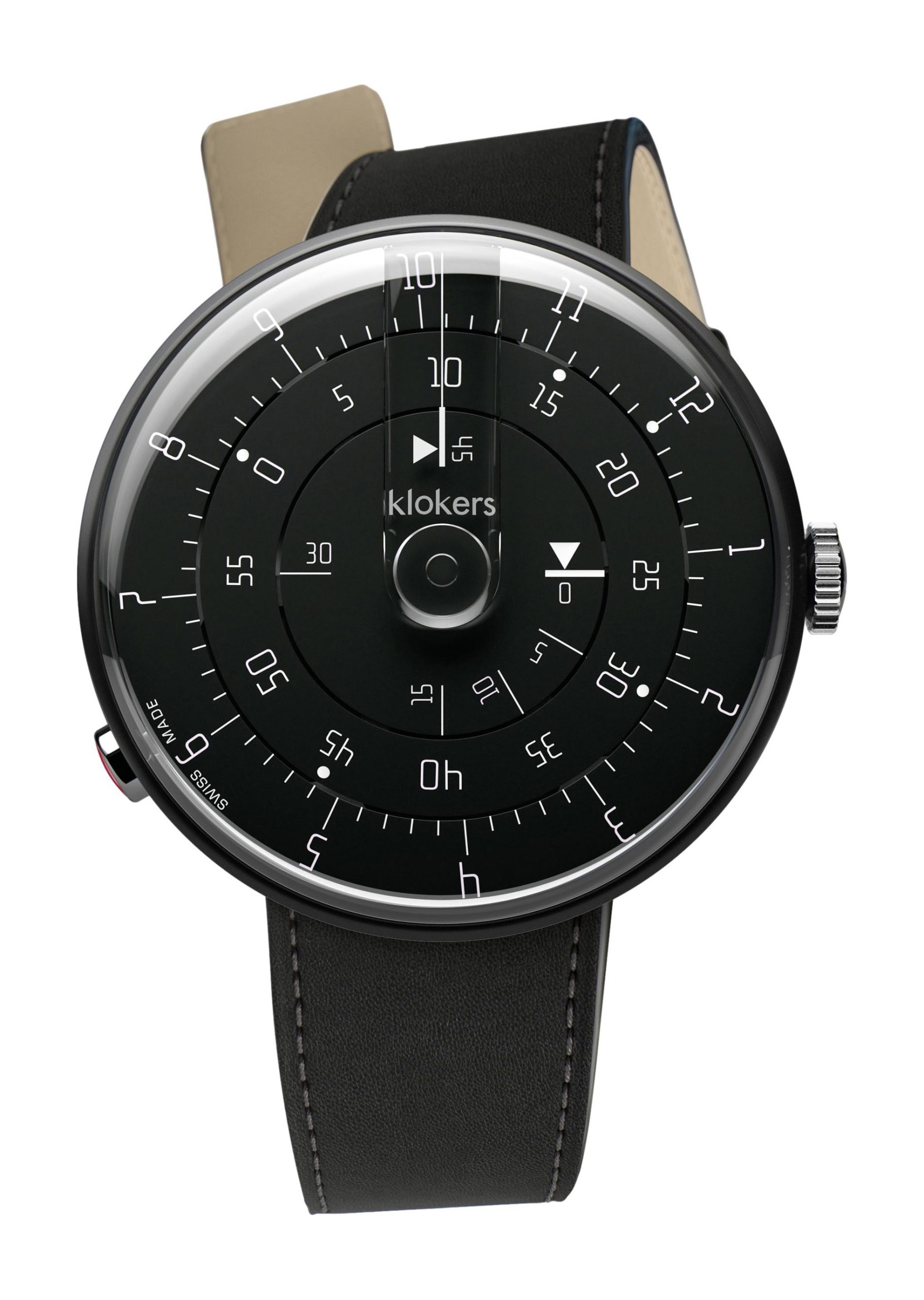 KLOK 01 Black Reflex Minimal