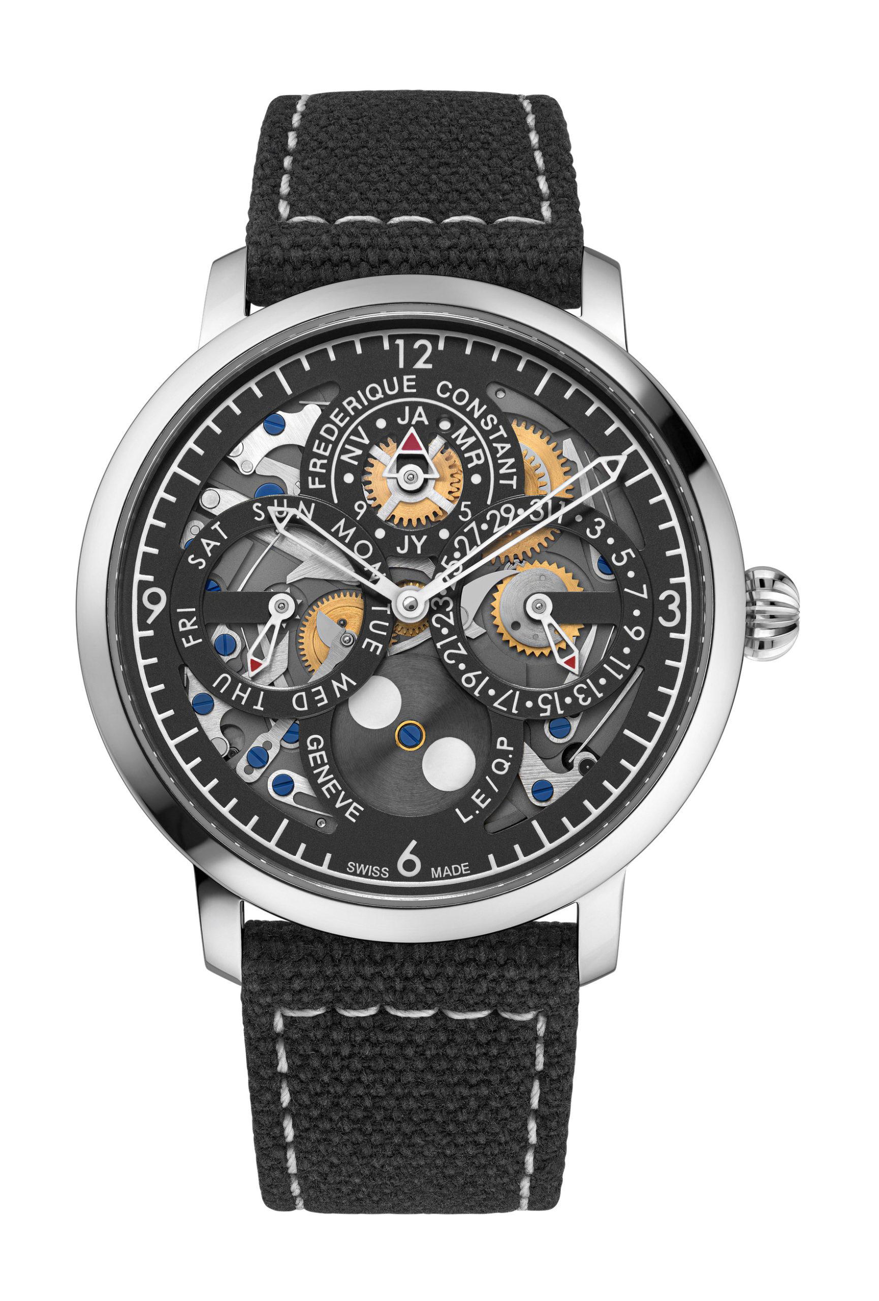 Frederique Constant Slimline Perpetual Calendar Manufacture Designed by Peter Speake
