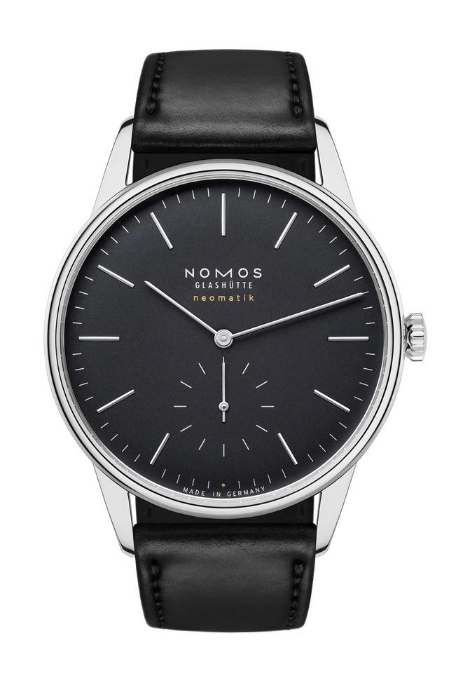 Nomos Glashütte Orion neomatik 39 new black