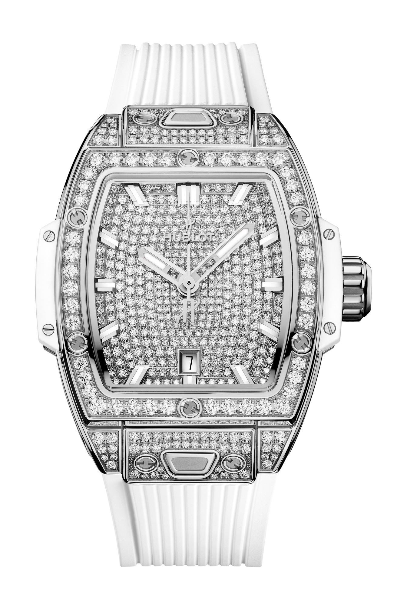 Hublot Spirit of Big Bang Steel White Full Pavé