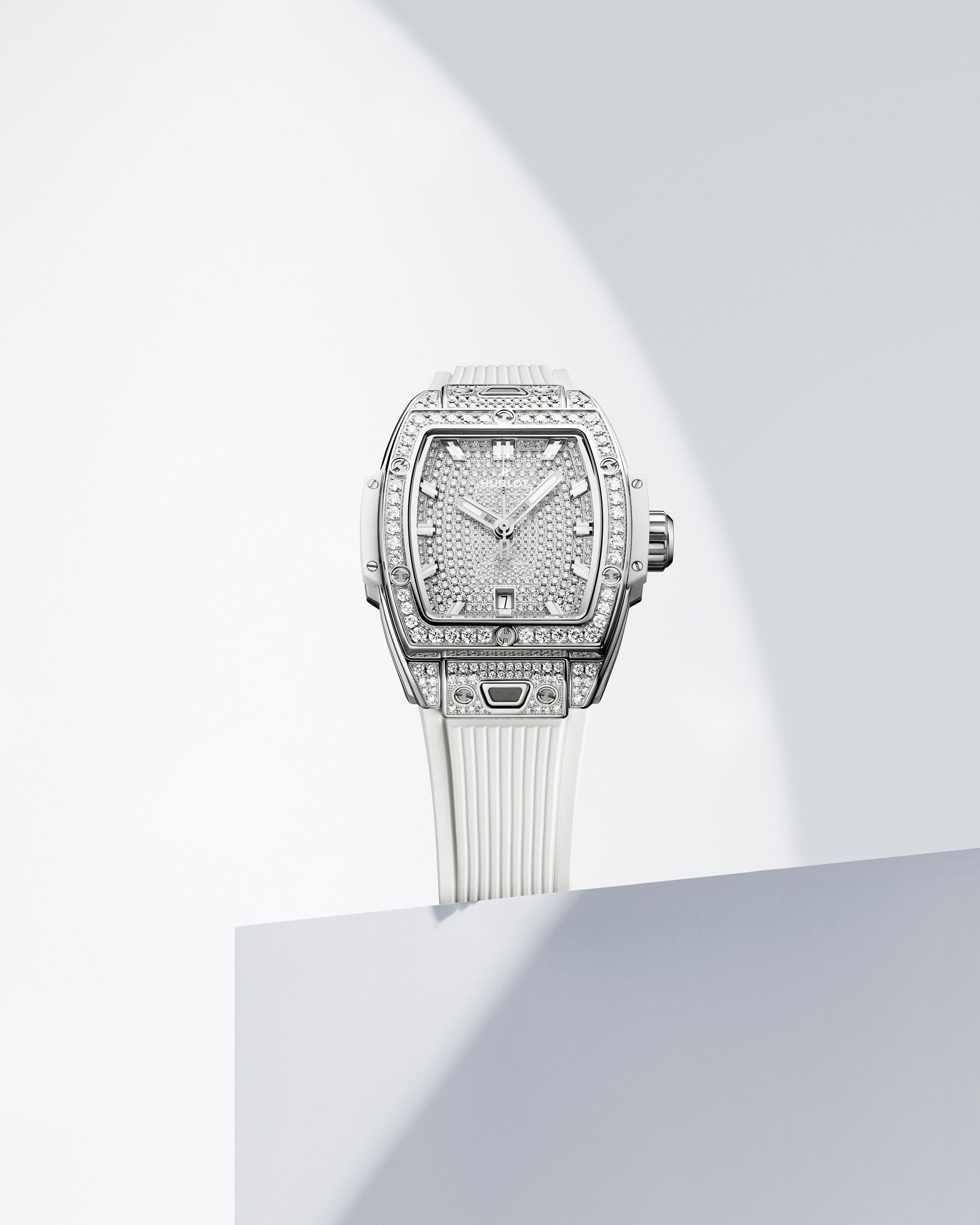 Hublot Spirit of Big Bang Steel White Full Pavé