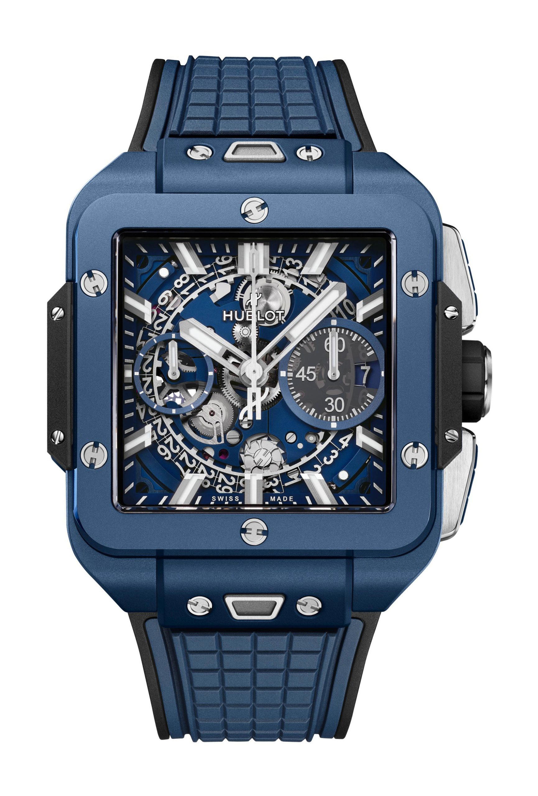 Hublot Square Bang Unico Blue Ceramic
