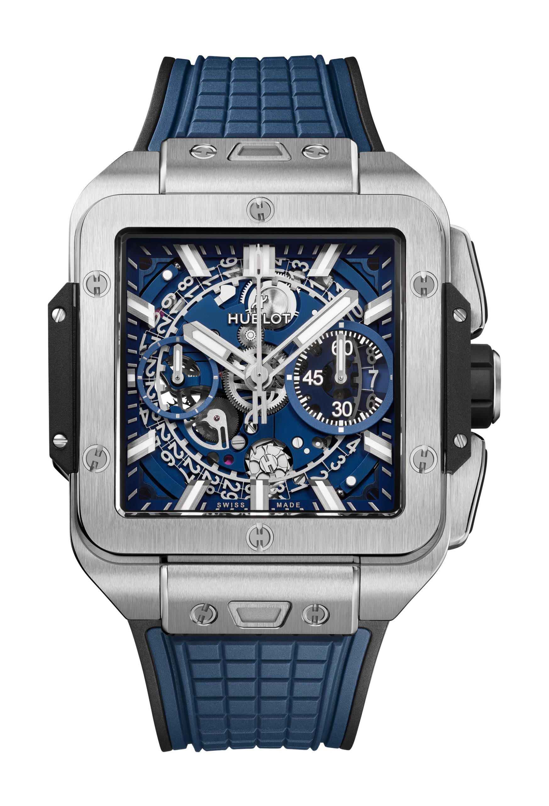 Hublot Square Bang Unico Titanium Blue