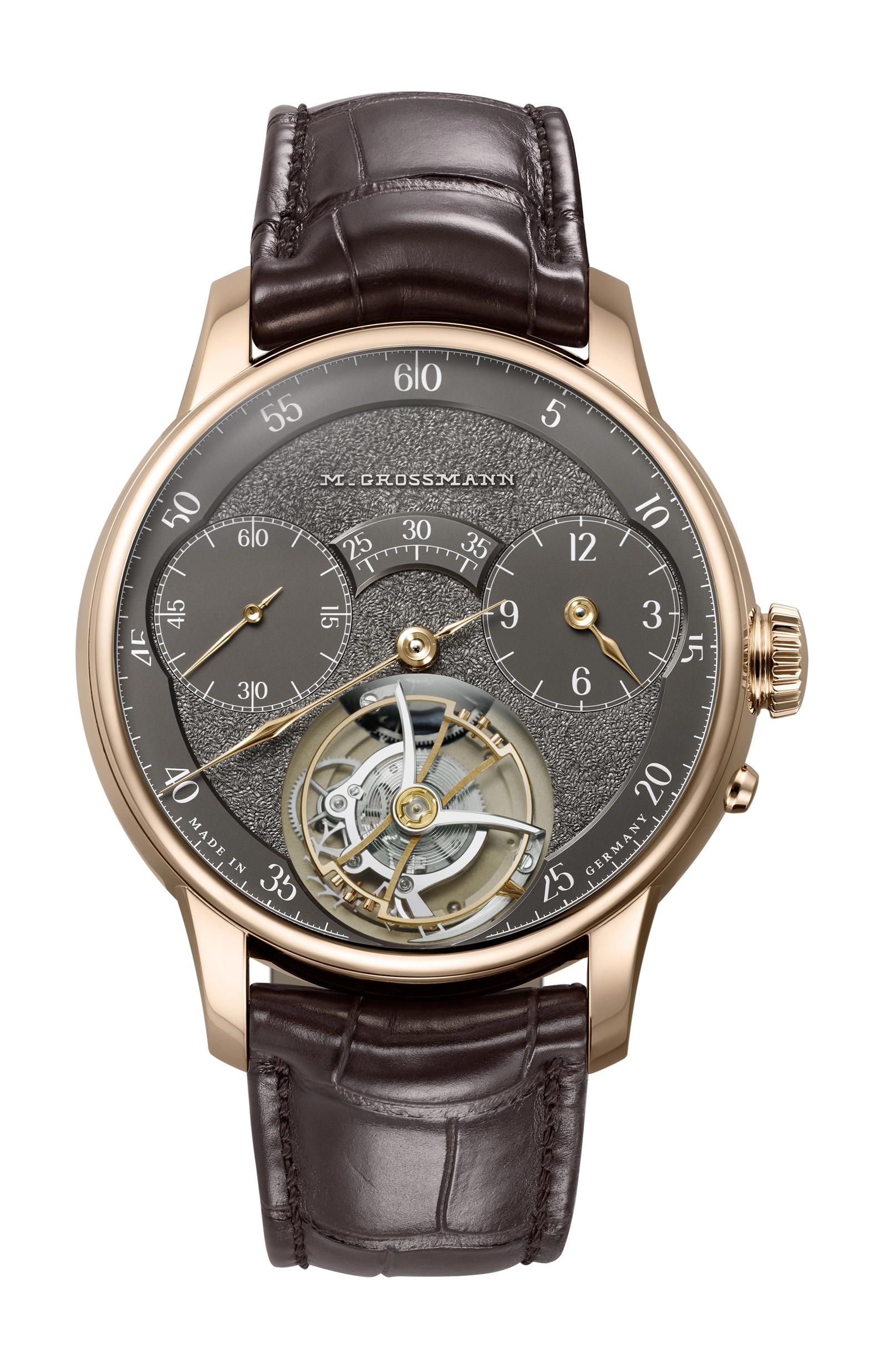Moritz Grossmann Tourbillon Rose Gold Tremblage