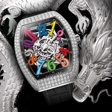 Franck Muller Vanguard Dragon Slim Skeleton