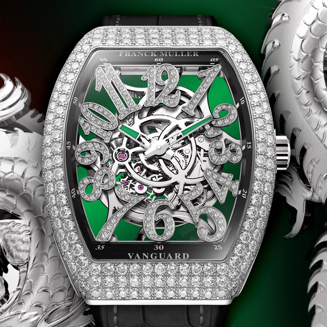 Franck Muller Vanguard Dragon Slim Skeleton