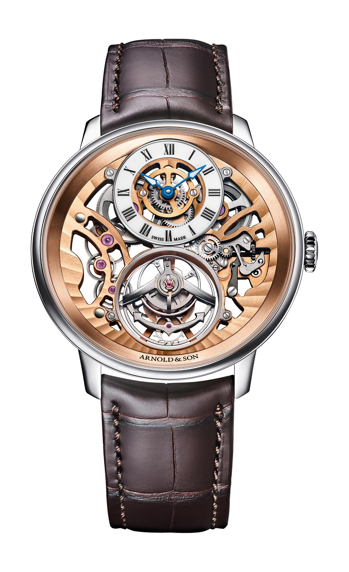 Arnold & Son Ultrathin Tourbillon Skeleton Platinum