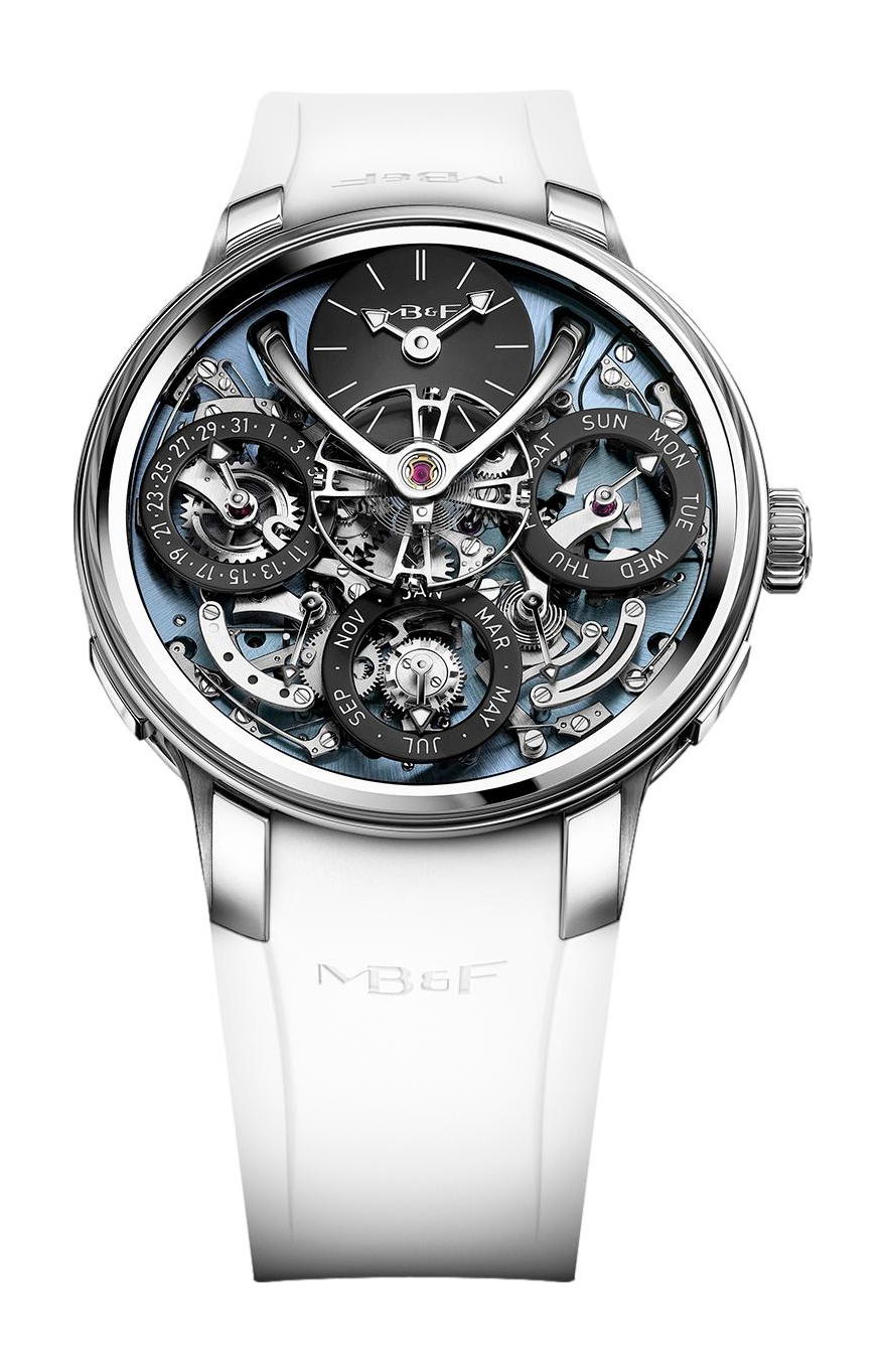 MB&F LM Perpetual EVO Titanium Blue